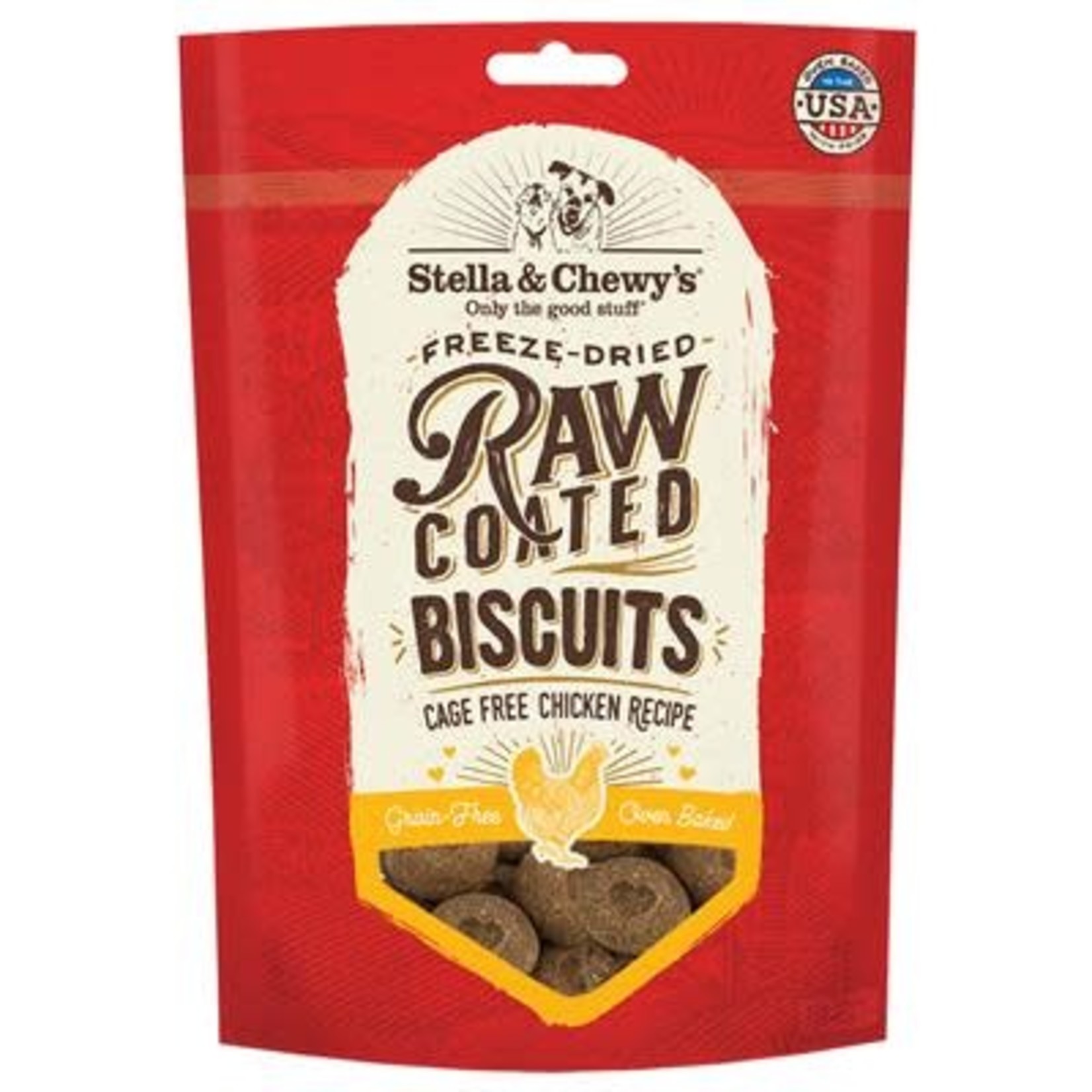 Stella & chewy's SC FD Raw Coated Biscuits 9OZ