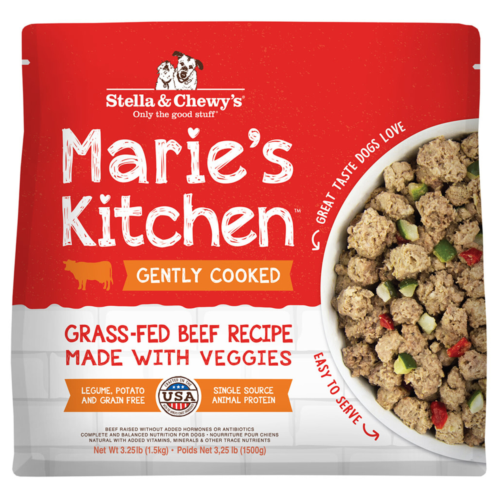 Stella & chewy's Marie's Kitchen Beef Gently Cooked 3.25LB