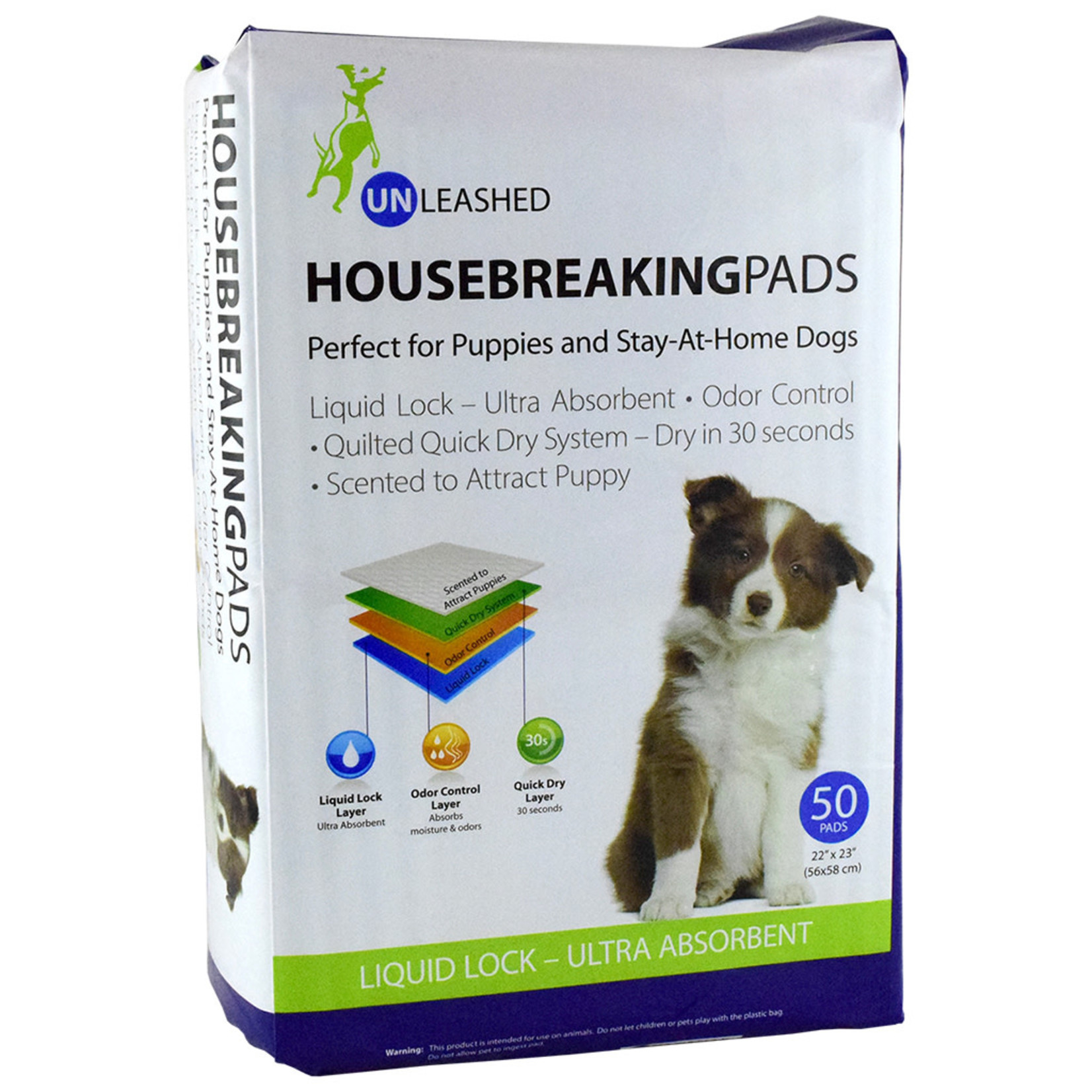 UNLEASHED UNLEASHED Housebreaking Pads 50pk