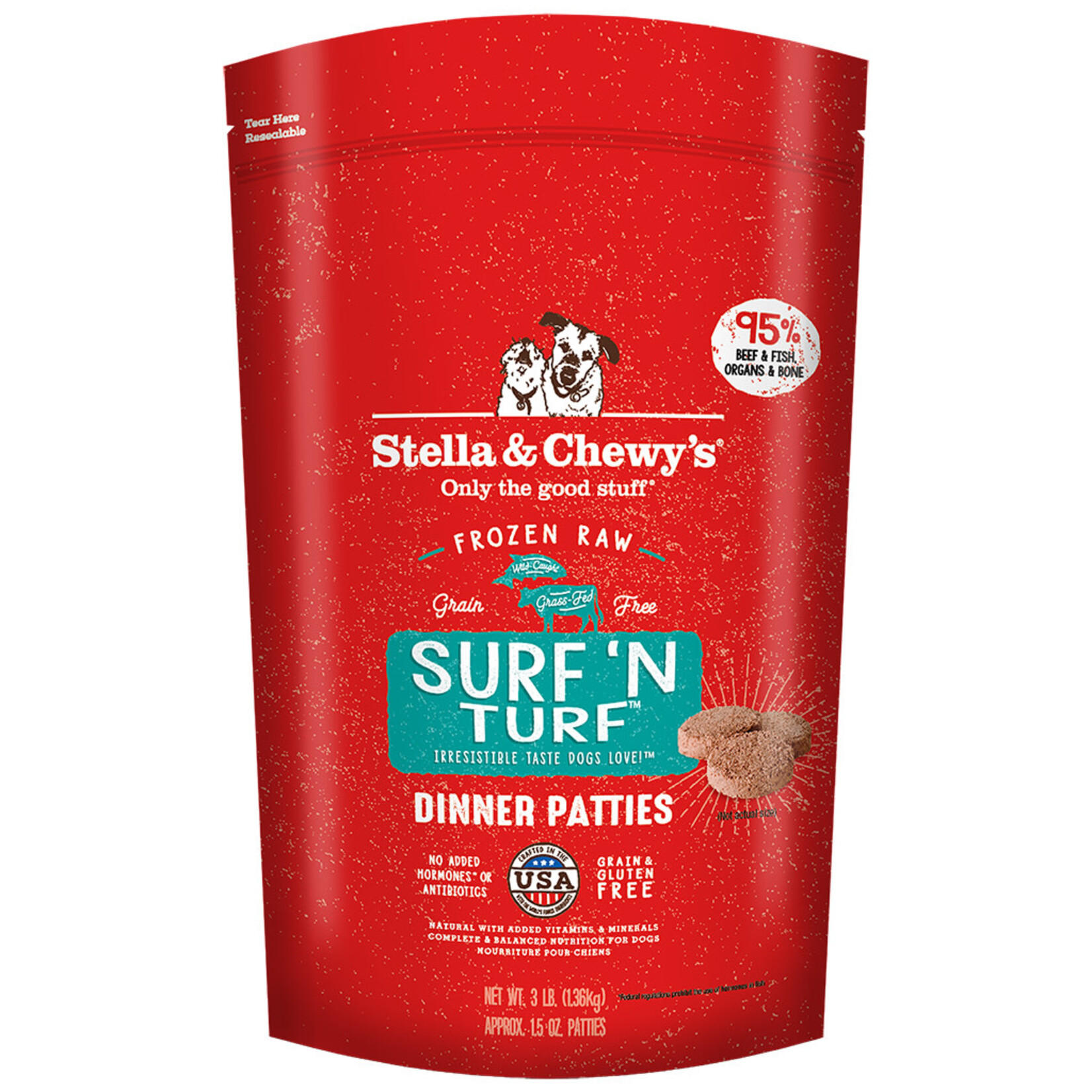 Stella & chewy's Frozen - SC Surf 'N Turf Dinner 3LB