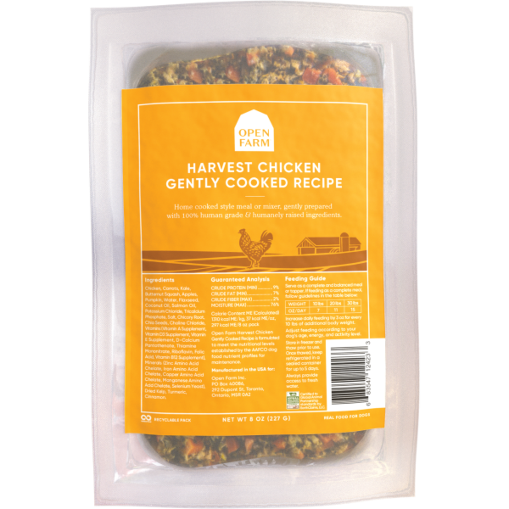 Open Farm Open Farm Dog Gently Cooked Chicken 8 oz