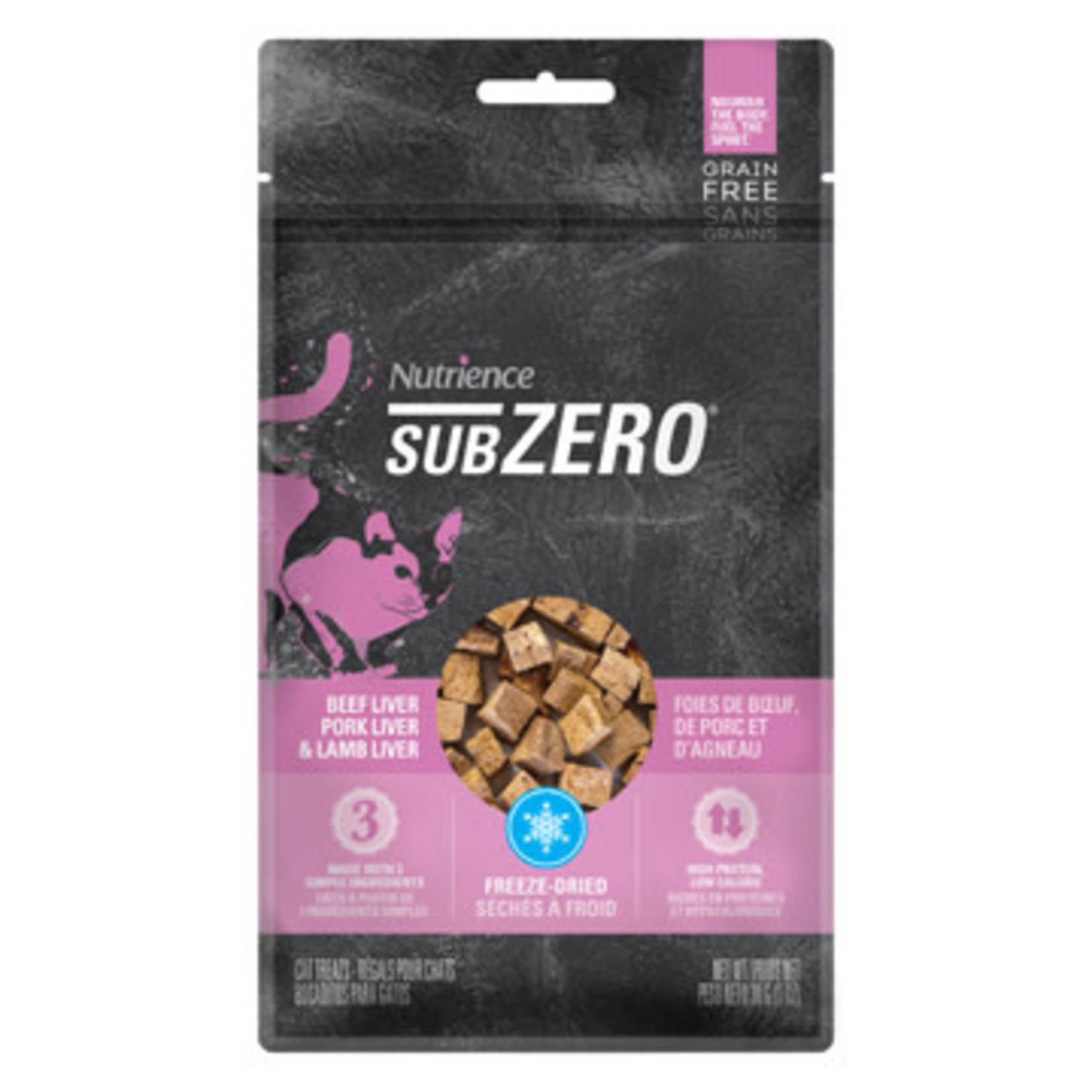 Nutrience Grain Free Subzero Prairie Red Treats - Beef Liver, Pork Liver & Lamb Liver - 30 g (1 oz)