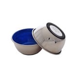 DogIt Dogit Stainless Steel Non-Skid Dog Bowl - Blue Swirl - 950 ml (32 fl.oz.)