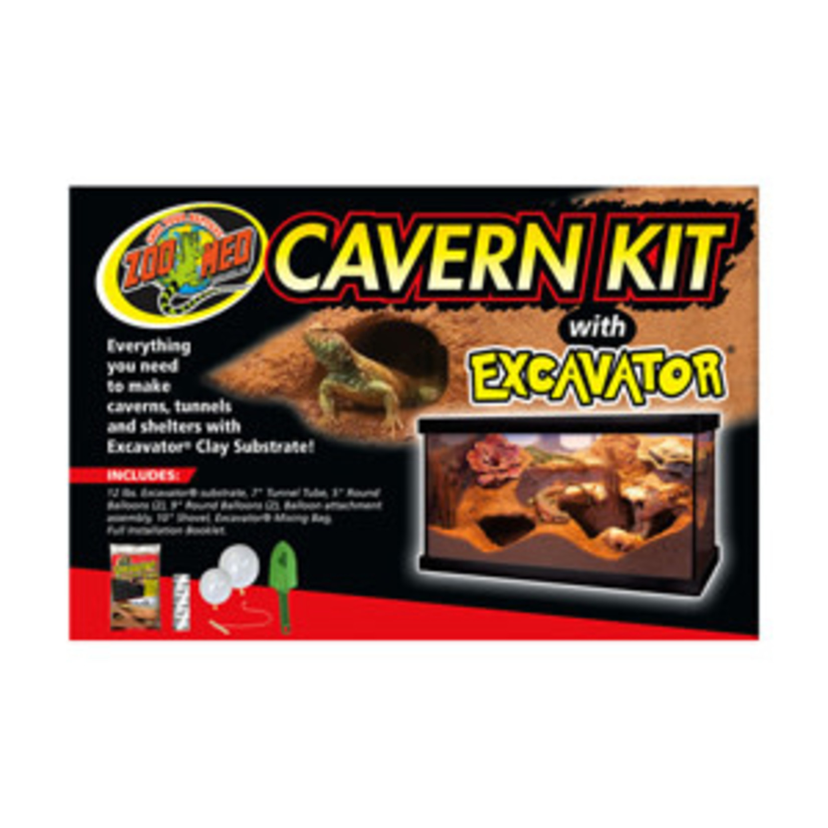 ZOO MED LABORATORIES Zoo Med Cavern Kit with Excavator Clay 12lbs