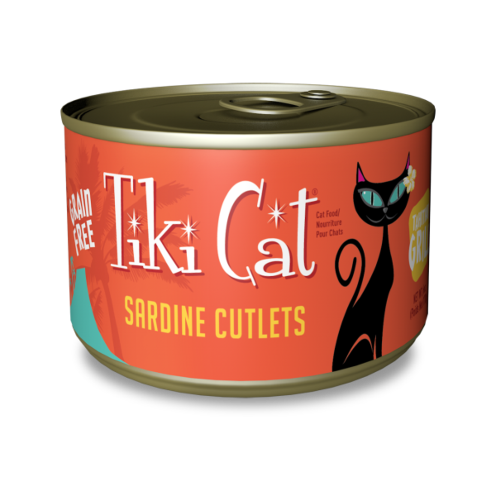 Tiki Pets Tiki Cat Hawaiian Grill GF Tahitian Sardine 6 oz