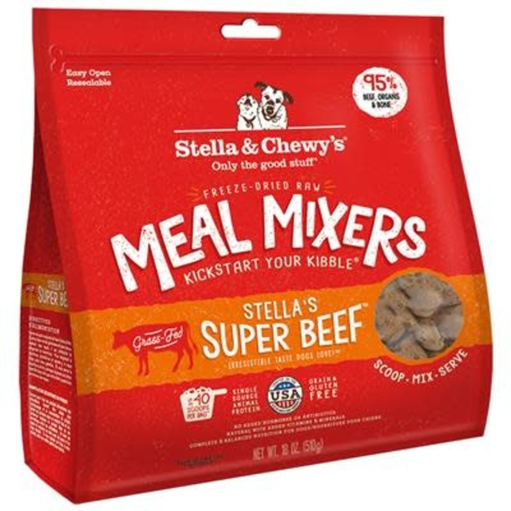 Stella & chewy's SC FD Meal Mixers Stella's Super Beef 18OZ