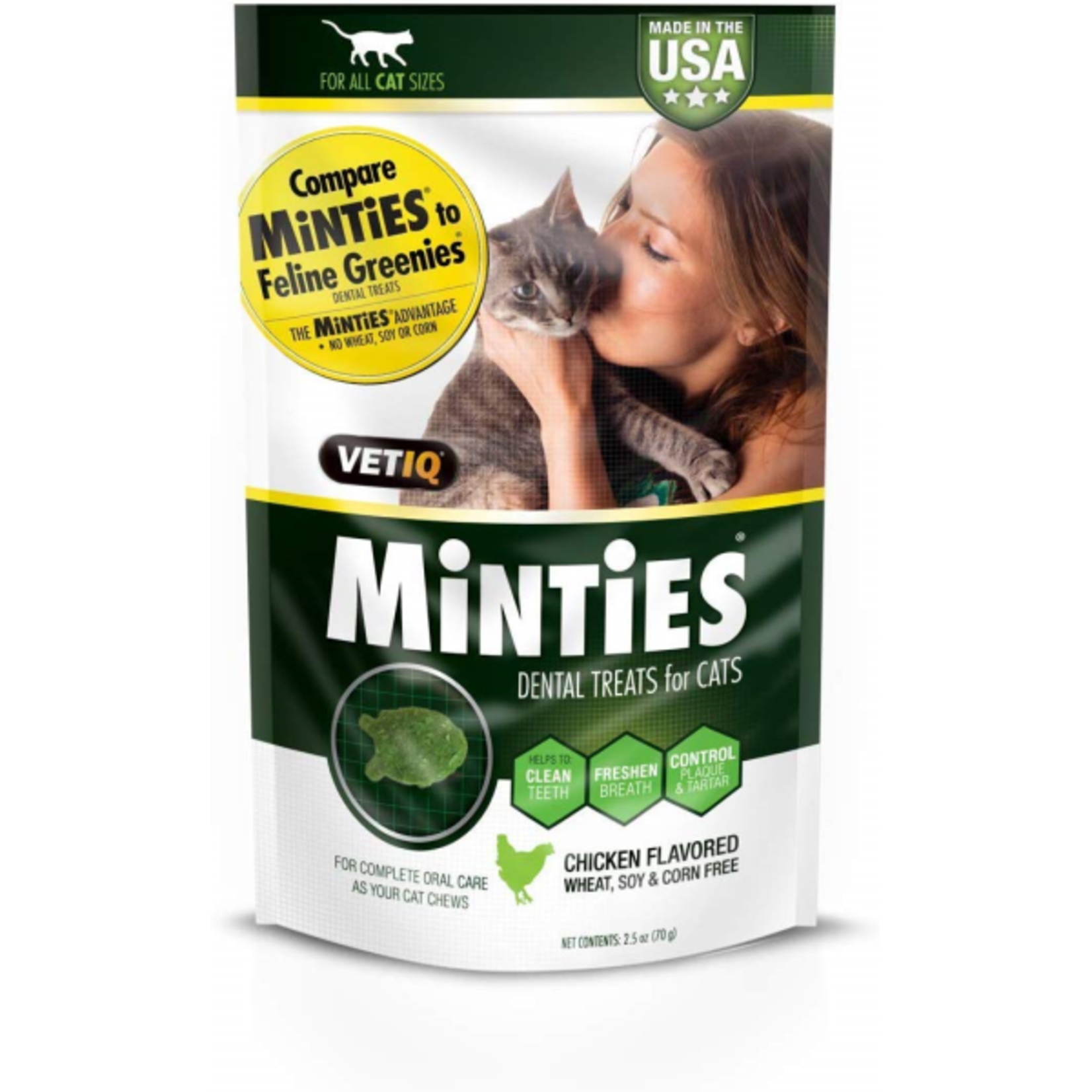 Minties Minties Cat Dental Treats Chicken 2.5 oz