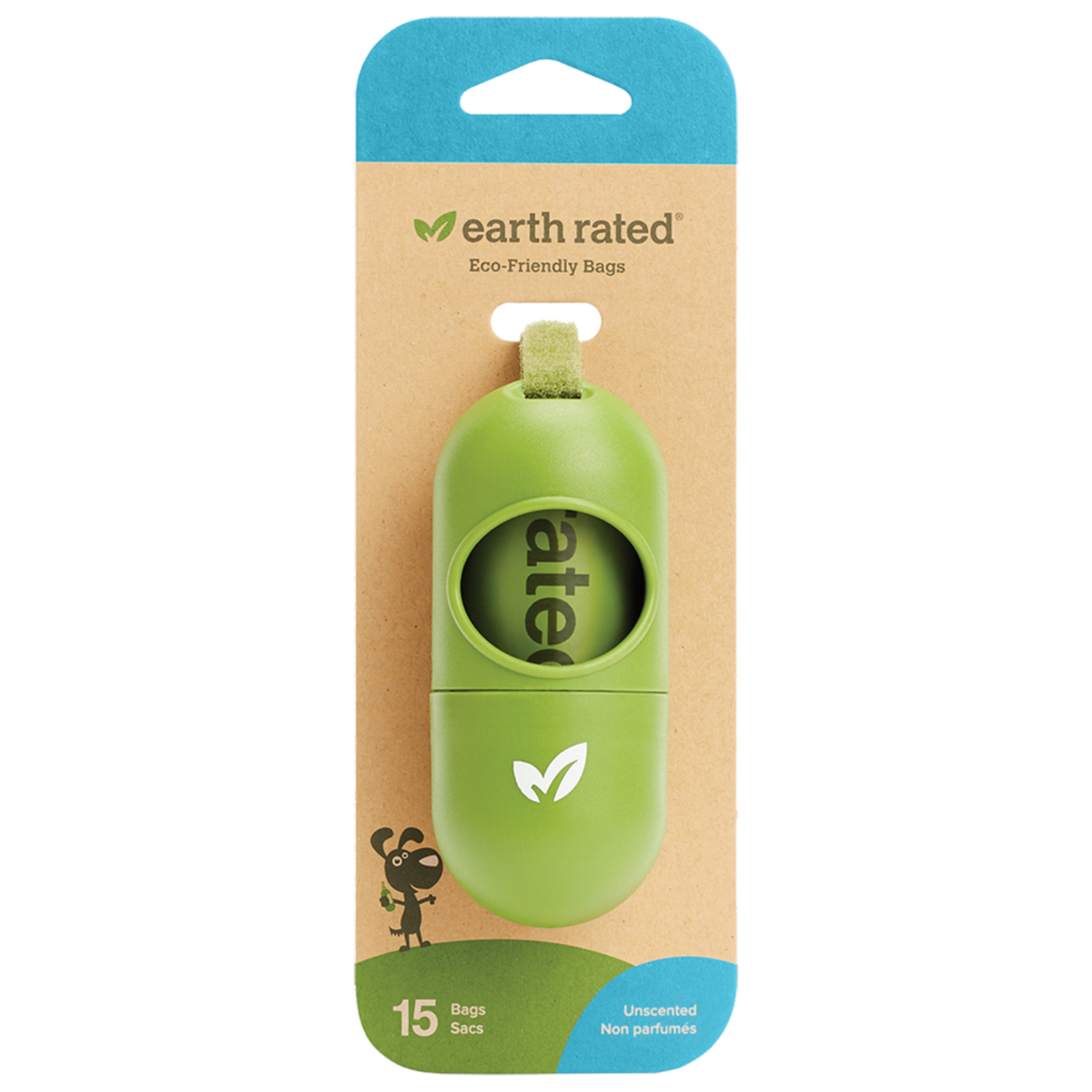 Earth Rated Leash Dispenser with 1 RollUnscented | 15 Bags