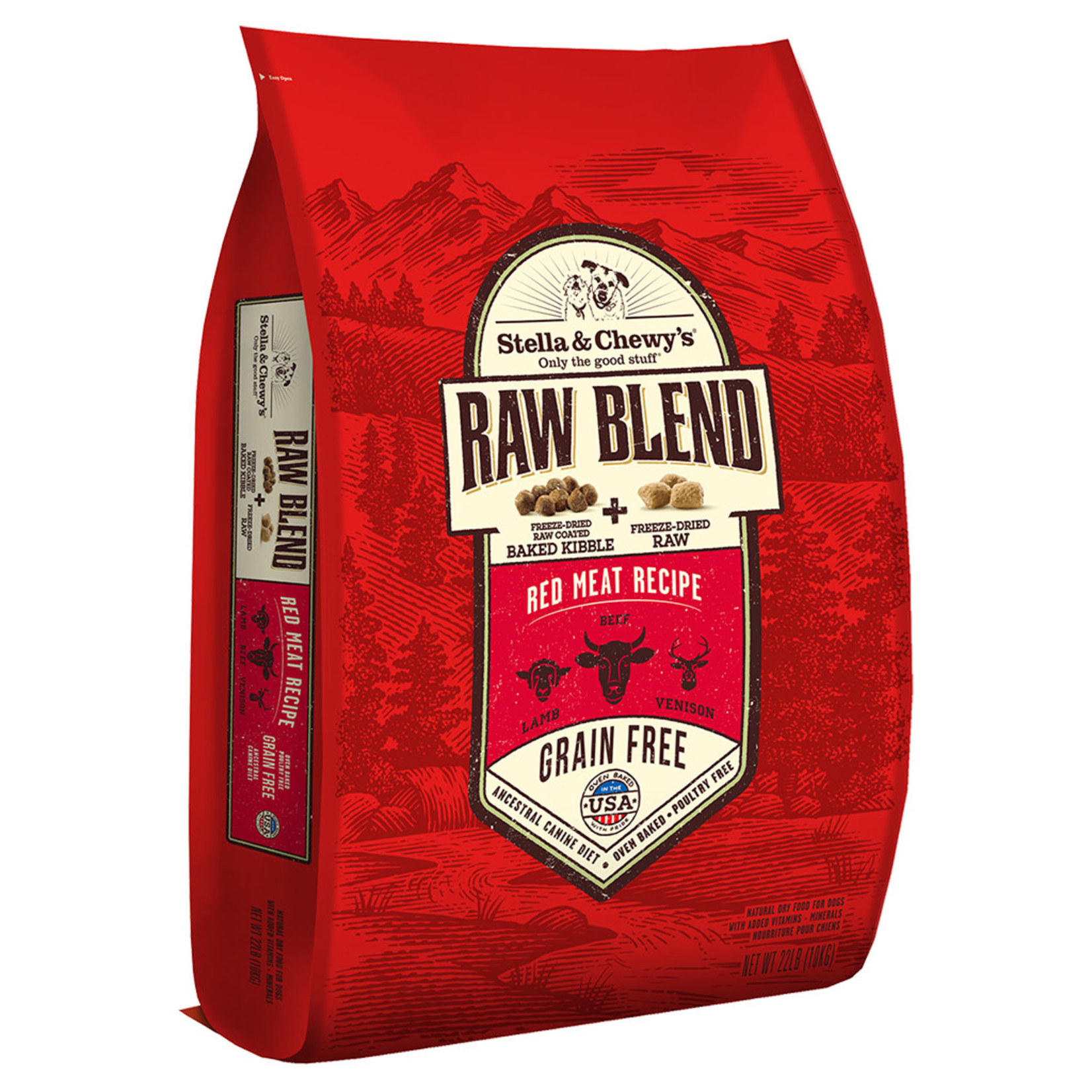 Stella & chewy's Stella & Chewy's Raw Blend Beef, Lamb & Venison 22LB