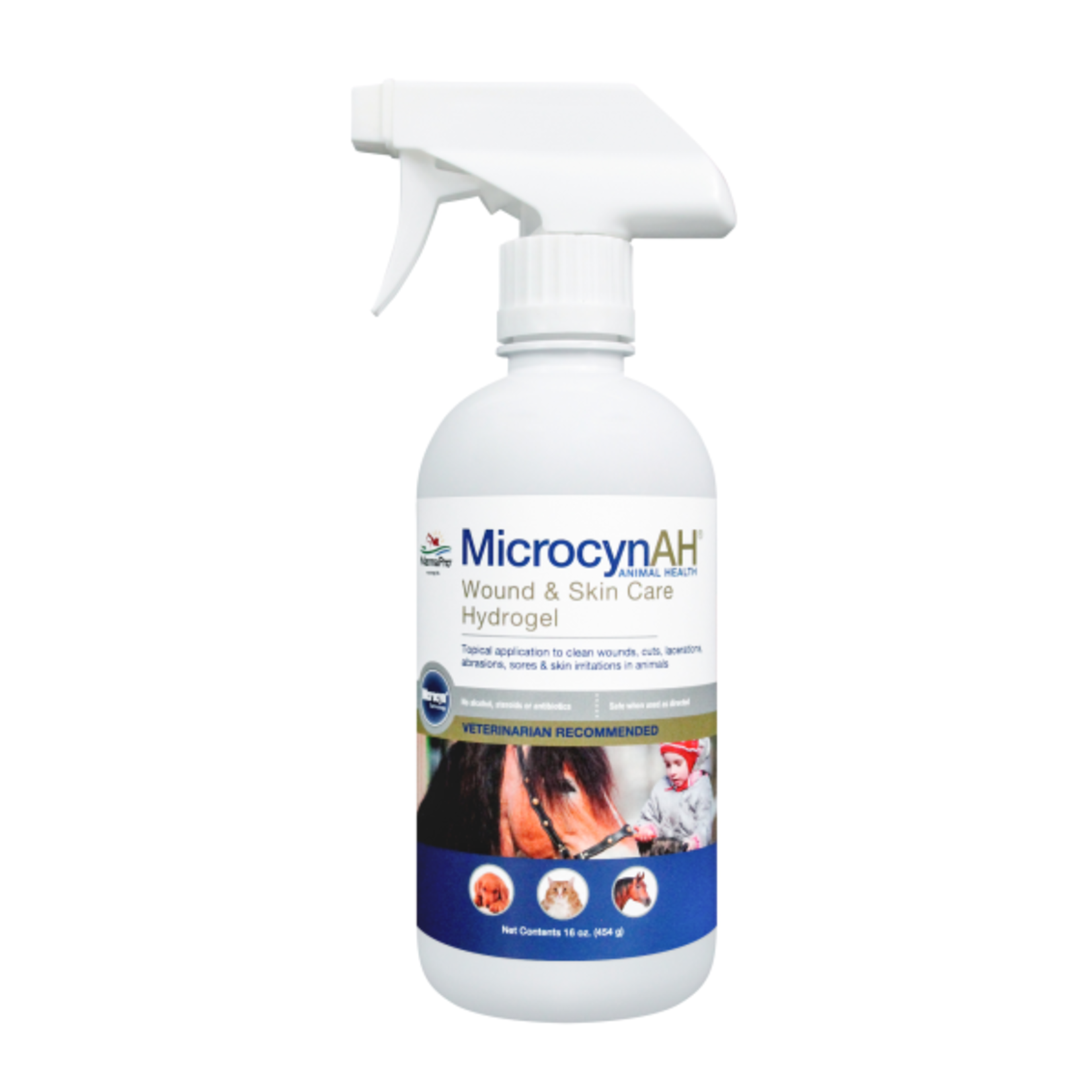 MannaPro MicrocynAH Skin Care Hydrogel Spray 16 oz
