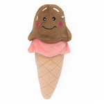 Zippy Paw ZippyPaws NomNomz Squeaker Toy Ice Cream