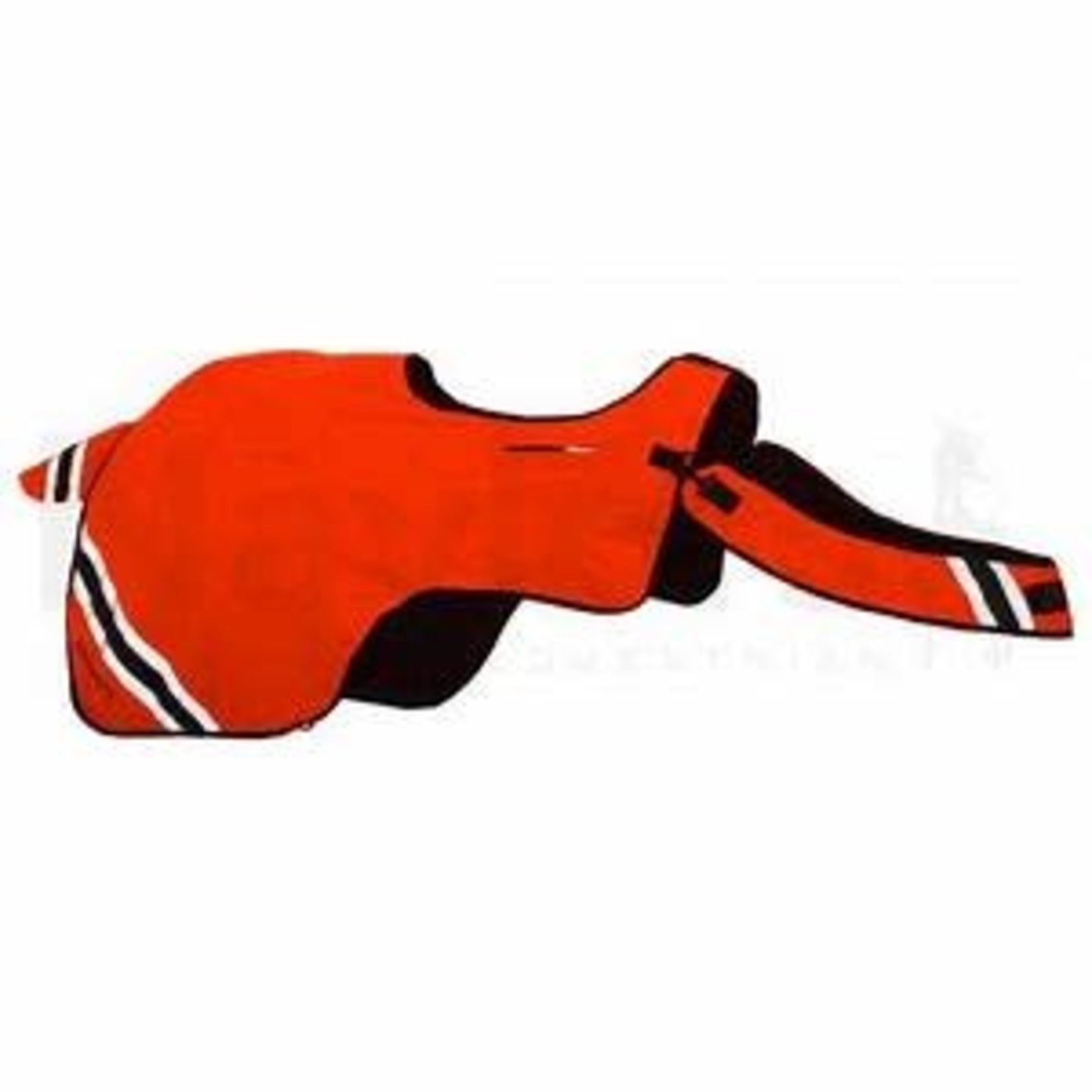 EQUISAFETY WINTER WRAPAROUND RUG RED ORANGE WARMBLOOD