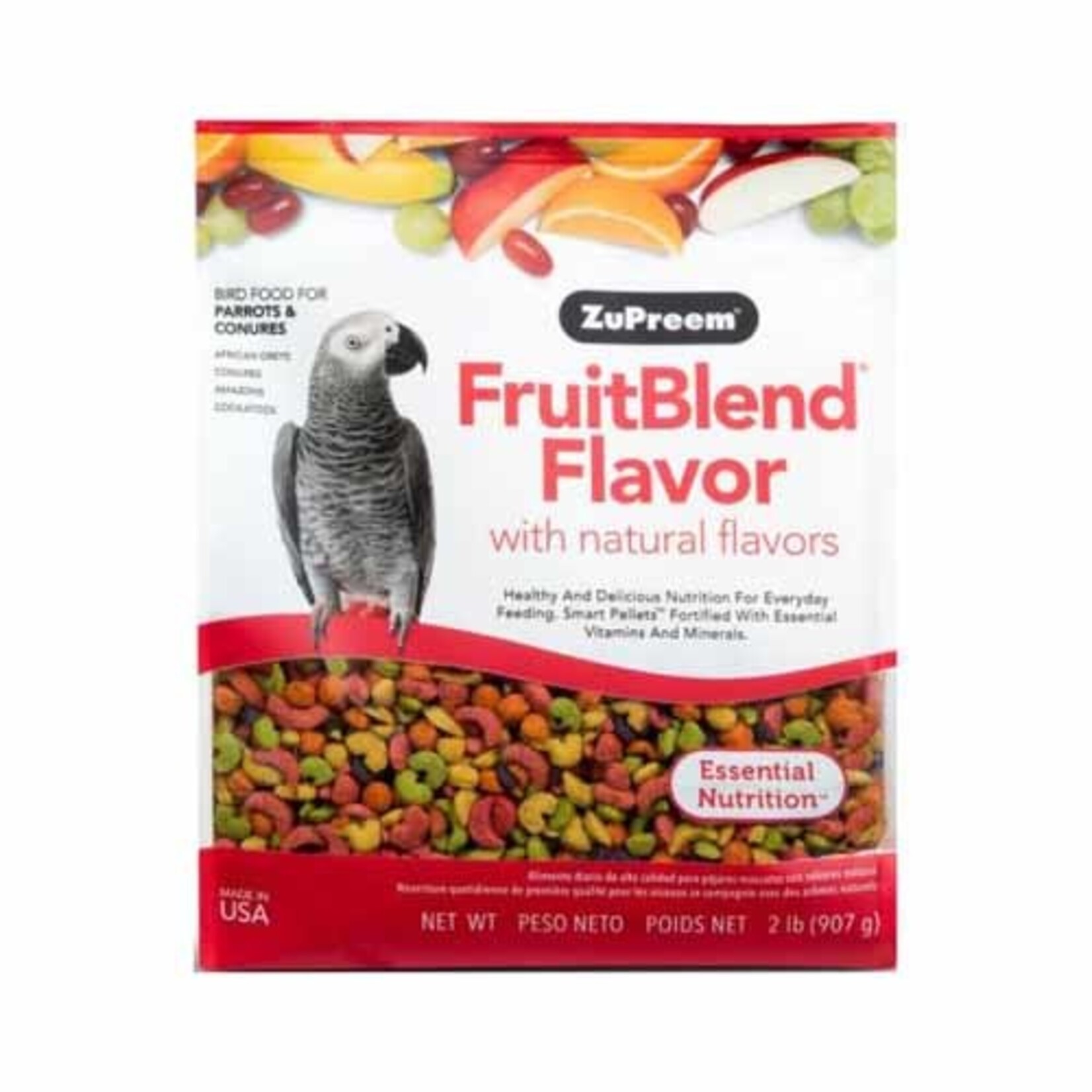 ZUPREEM FRUITBLEND FLAVOR LARGE BIRDS 907G