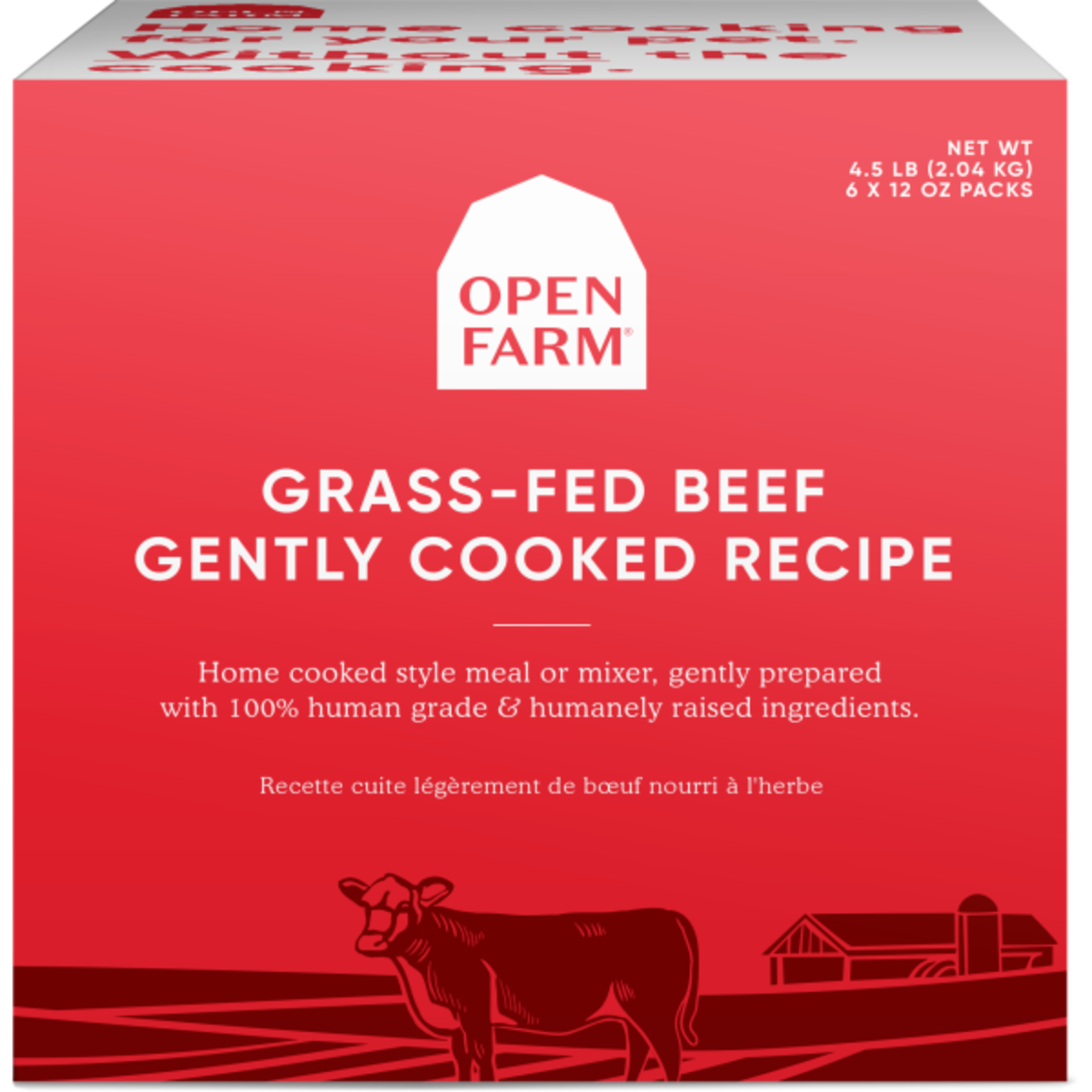 Open Farm Open Farm Dog Gently Cooked Beef 6/12 oz
