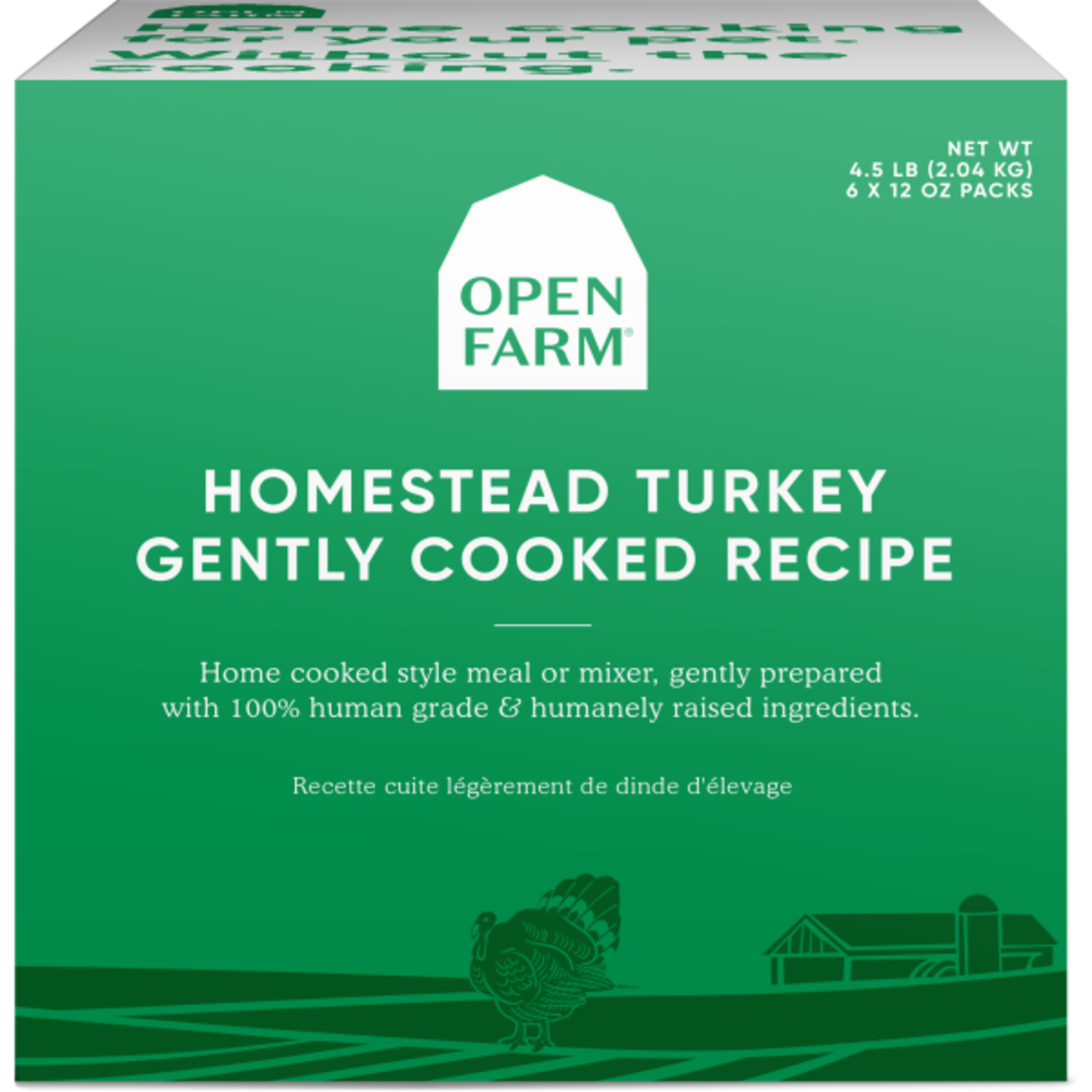 Open Farm Open Farm Dog Gently Cooked Turkey 6/12 oz