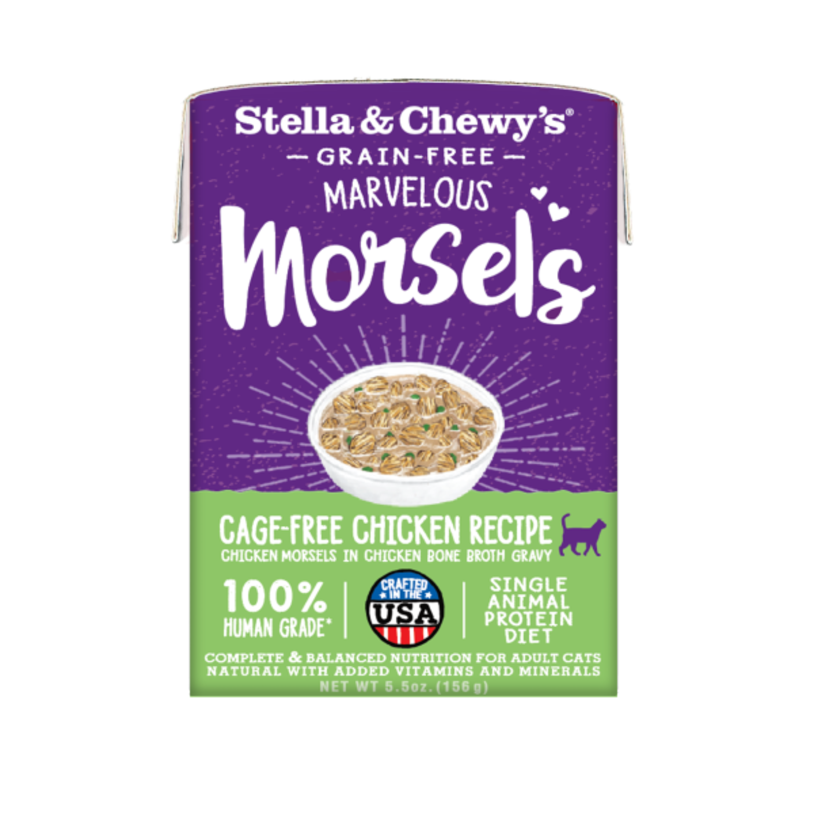 Stella & chewy's Stella&Chewys Cat Marvelous Morsels Chicken 12/5.5 oz