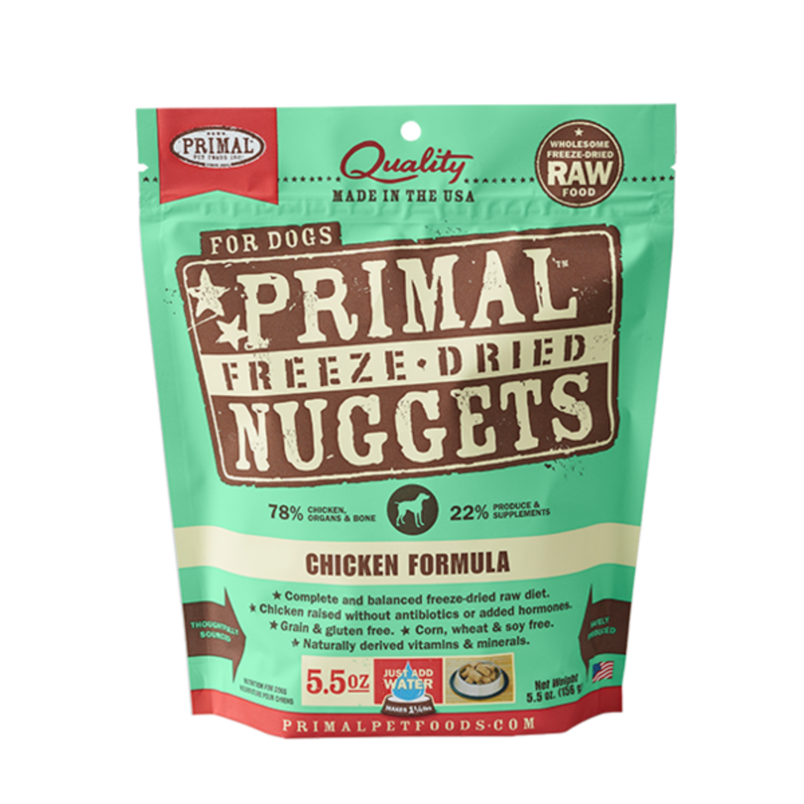 Primal Pet Foods Primal Dog Freeze Dried Chicken 5.5 oz
