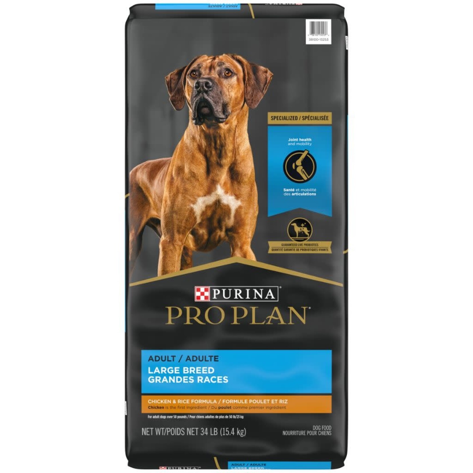 Purina Pro Plan Adult Large Breed Chicken and Rice 15.4KG