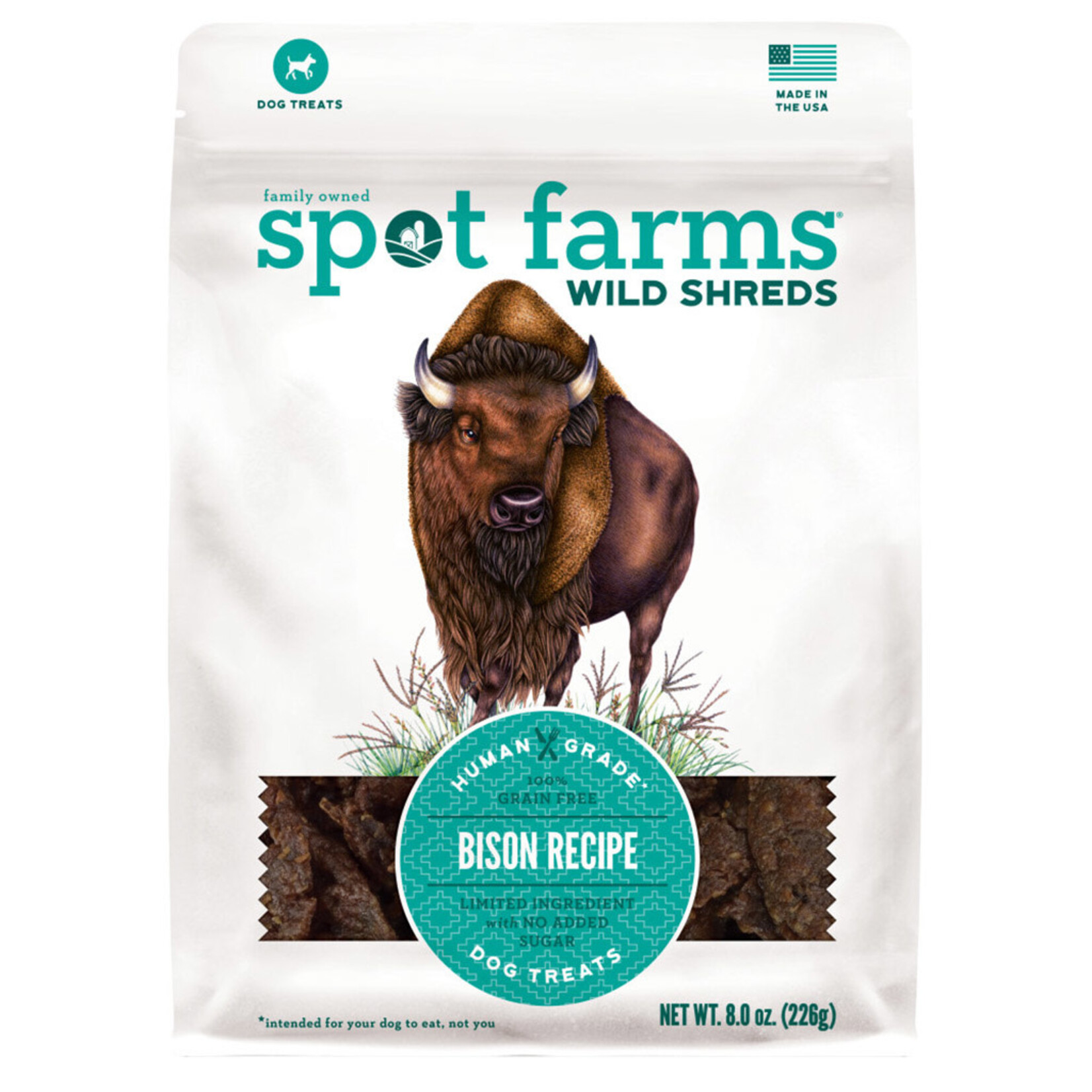 Spot Farms Spot Farms Wild Shreds Bison 227GM