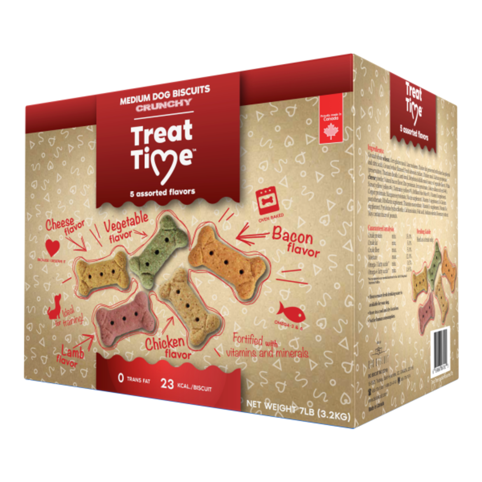Treat Time Treat Time Medium Assorted Biscuit 7 lb