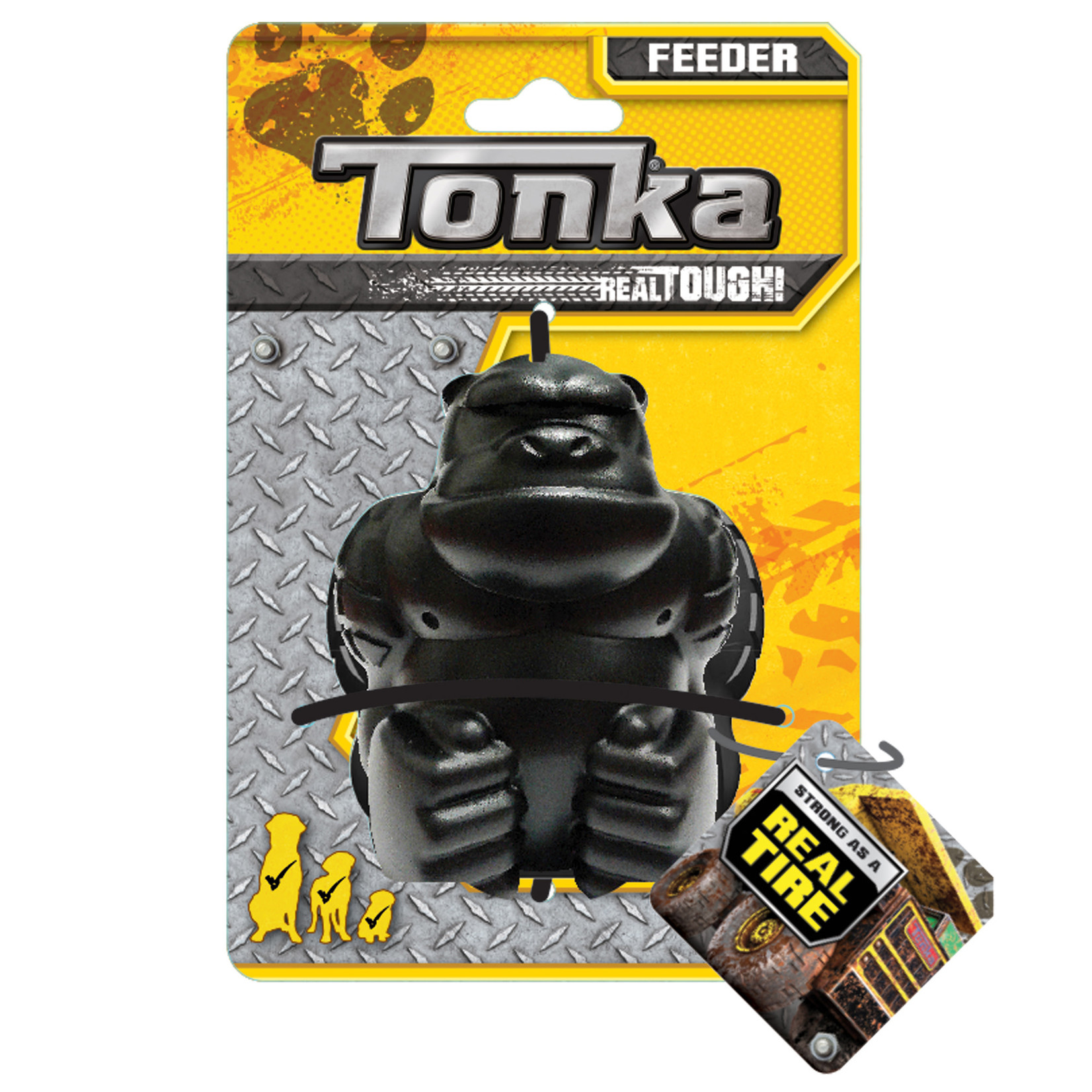 Tonka Tonka Gorilla Tire Feeder - 4 in