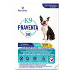 K9 Praventa K9 Praventa 360 Flea & Tick Treatment - Medium Dogs 4.6 kg to 11 kg - 3 Tubes