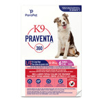 K9 Praventa K9 Praventa 360 Flea & Tick Treatment - Large Dogs 11 kg to 25 kg - 6 Tubes