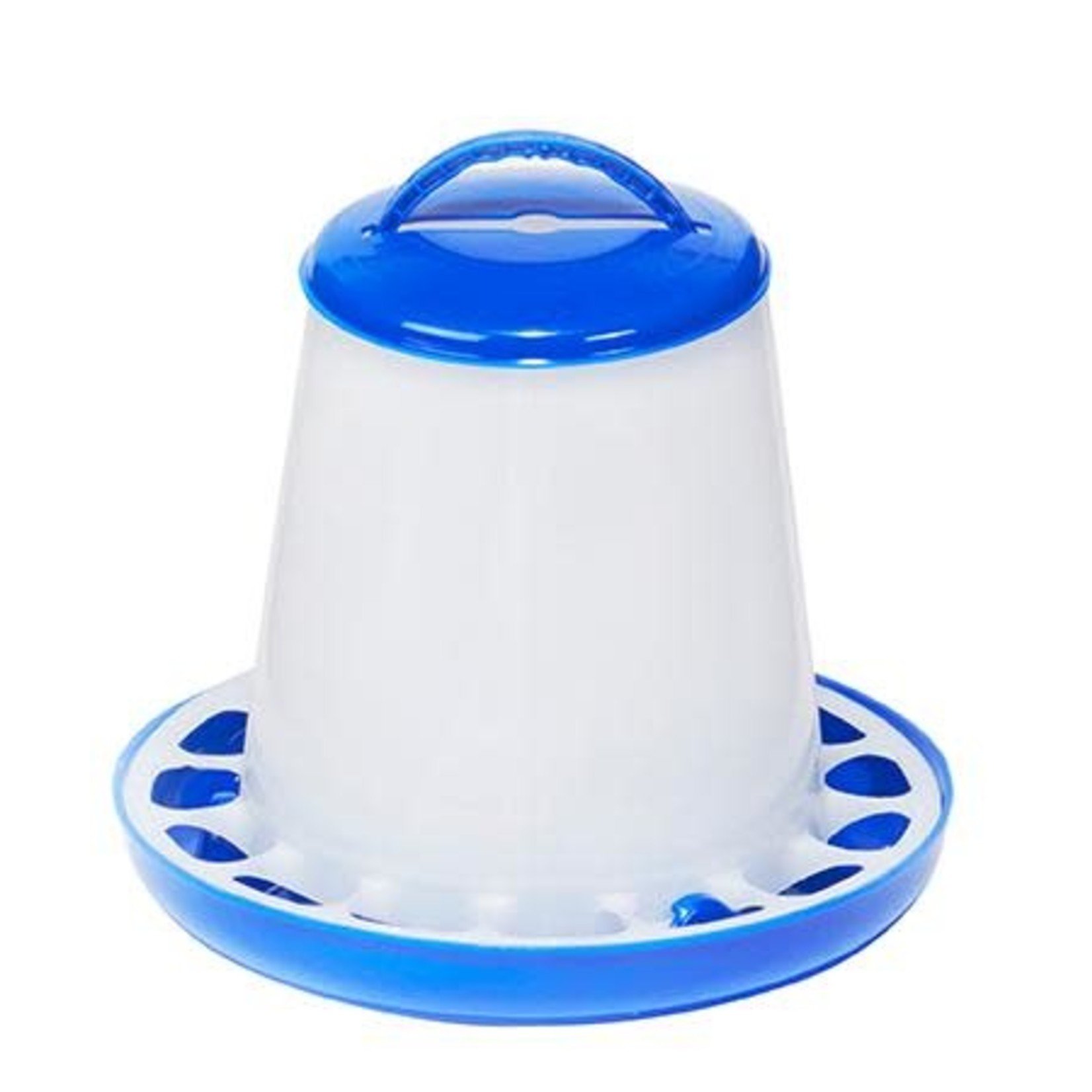 Double-Tuf Poultry Feeder 15lb  Blue