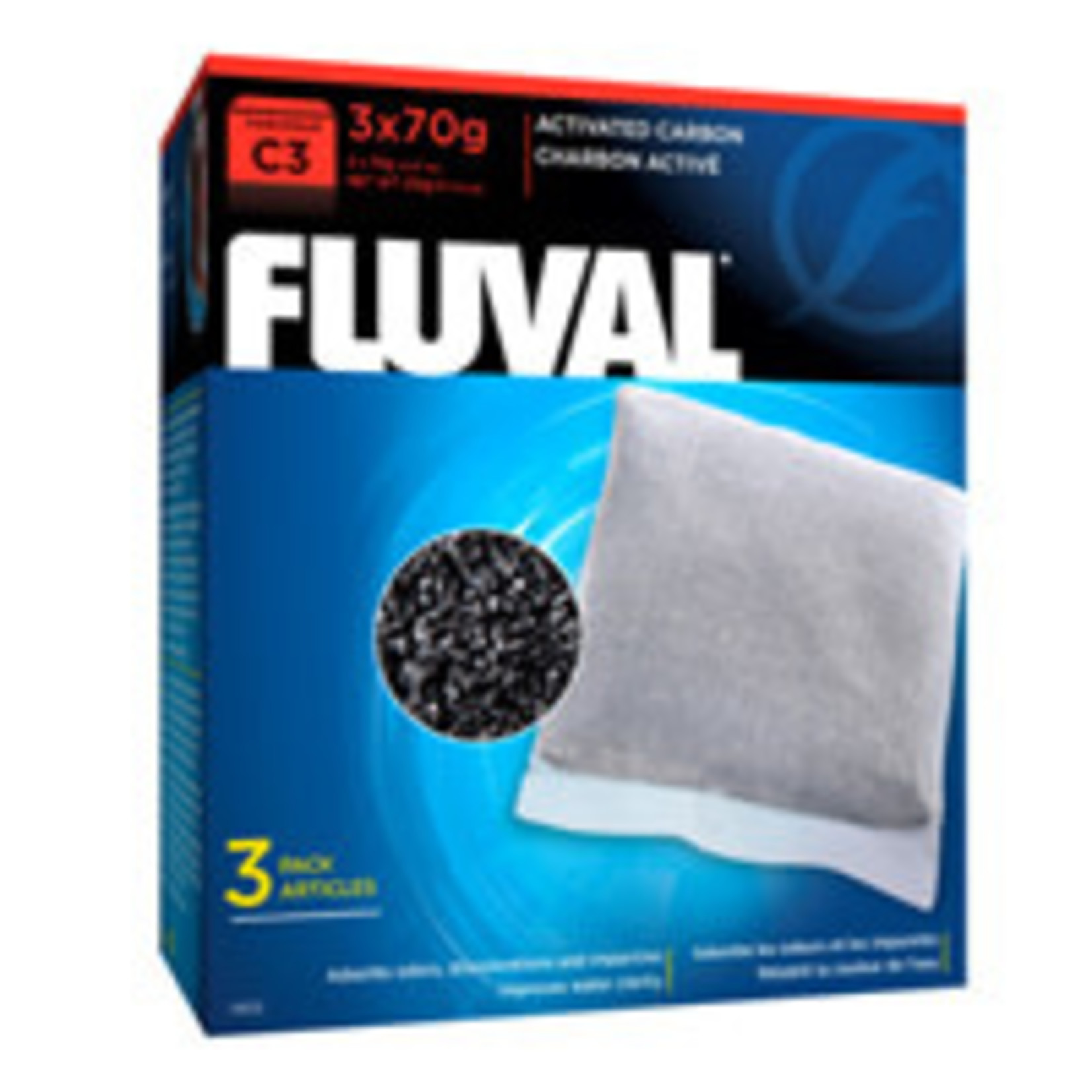 Fluval Fluval C3 Activated Carbon 3/70g