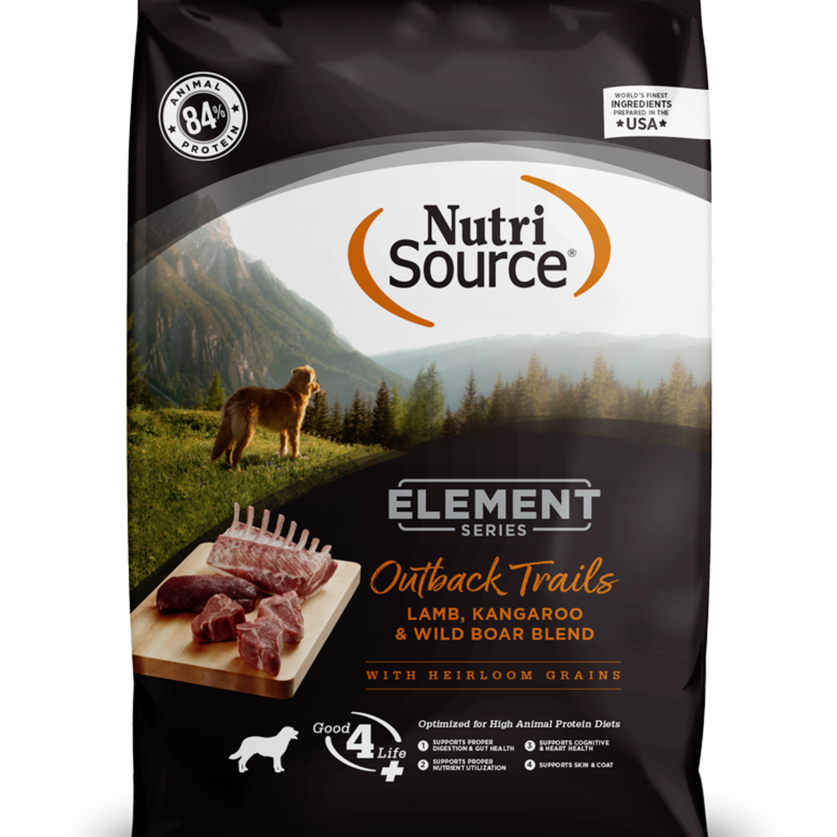 NUTRISOURCE Element Outback Trail Blend Dog
