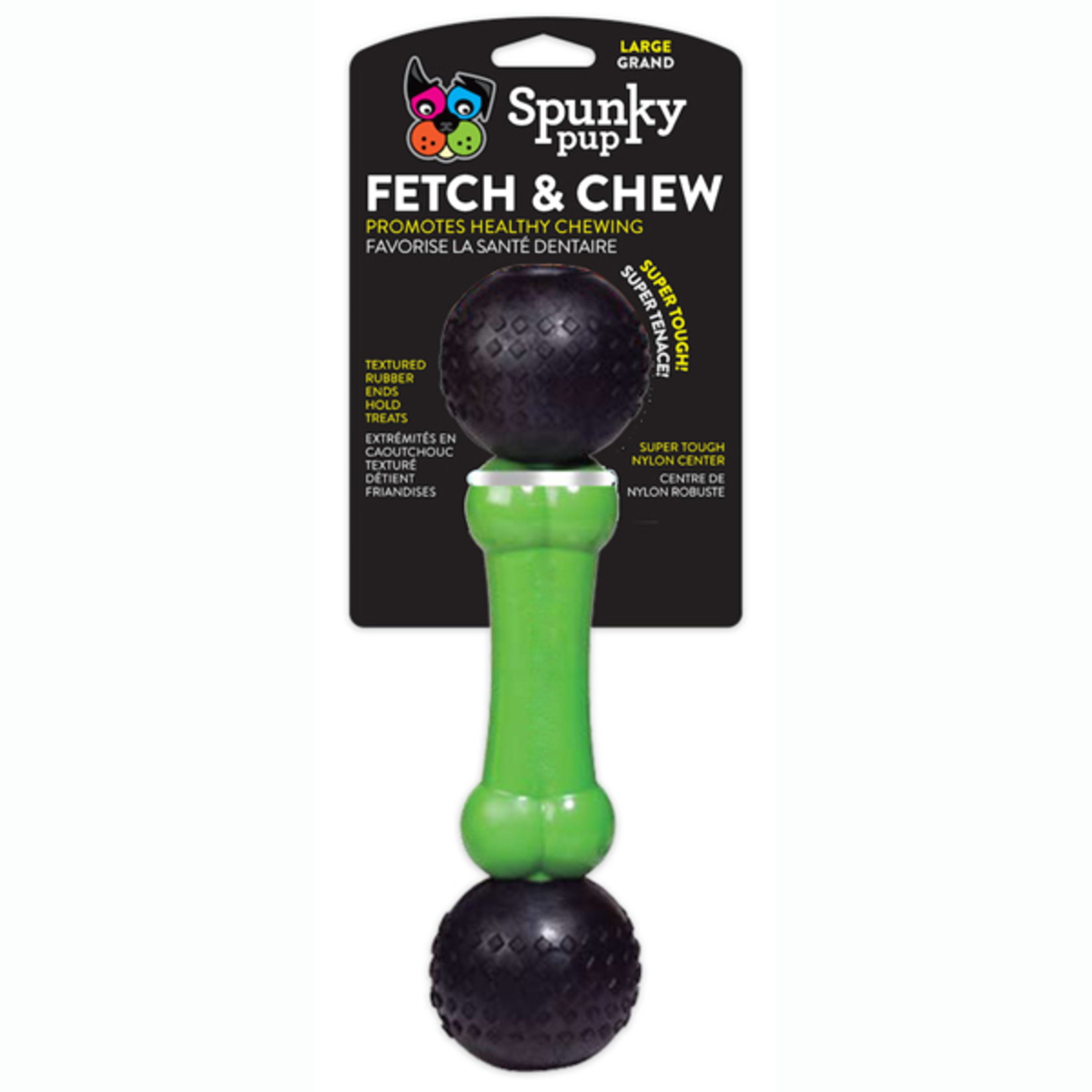 Spunky Pup Spunky Pup Fetch & Chew Bone LG