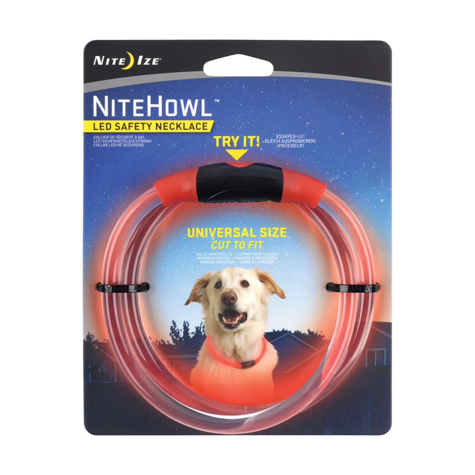 Nite Ize NiteHowl LED Safety Necklace Red