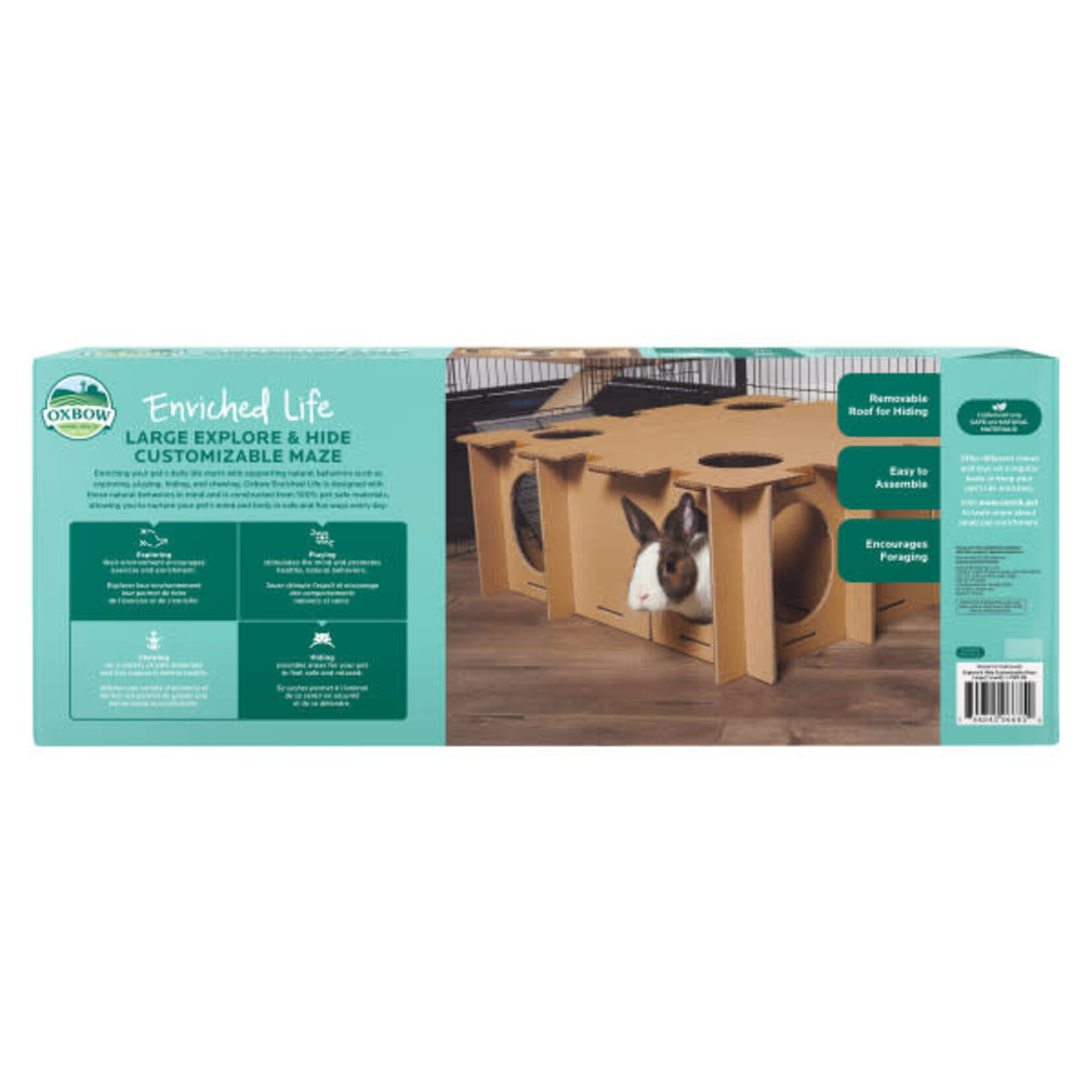 OXBOW ANIMAL HEALTH OXBOW Enriched Life Large Explore & Hide Customizable Maze