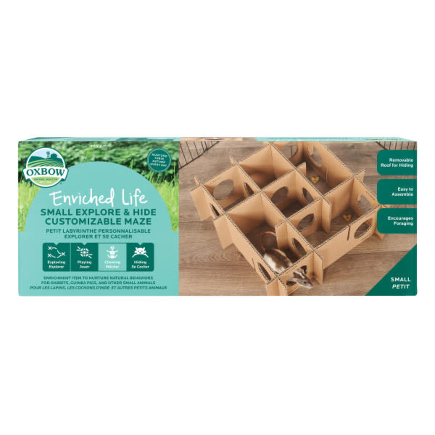 OXBOW ANIMAL HEALTH OXBOW Enriched Life Small Explore & Hide Customizable Maze