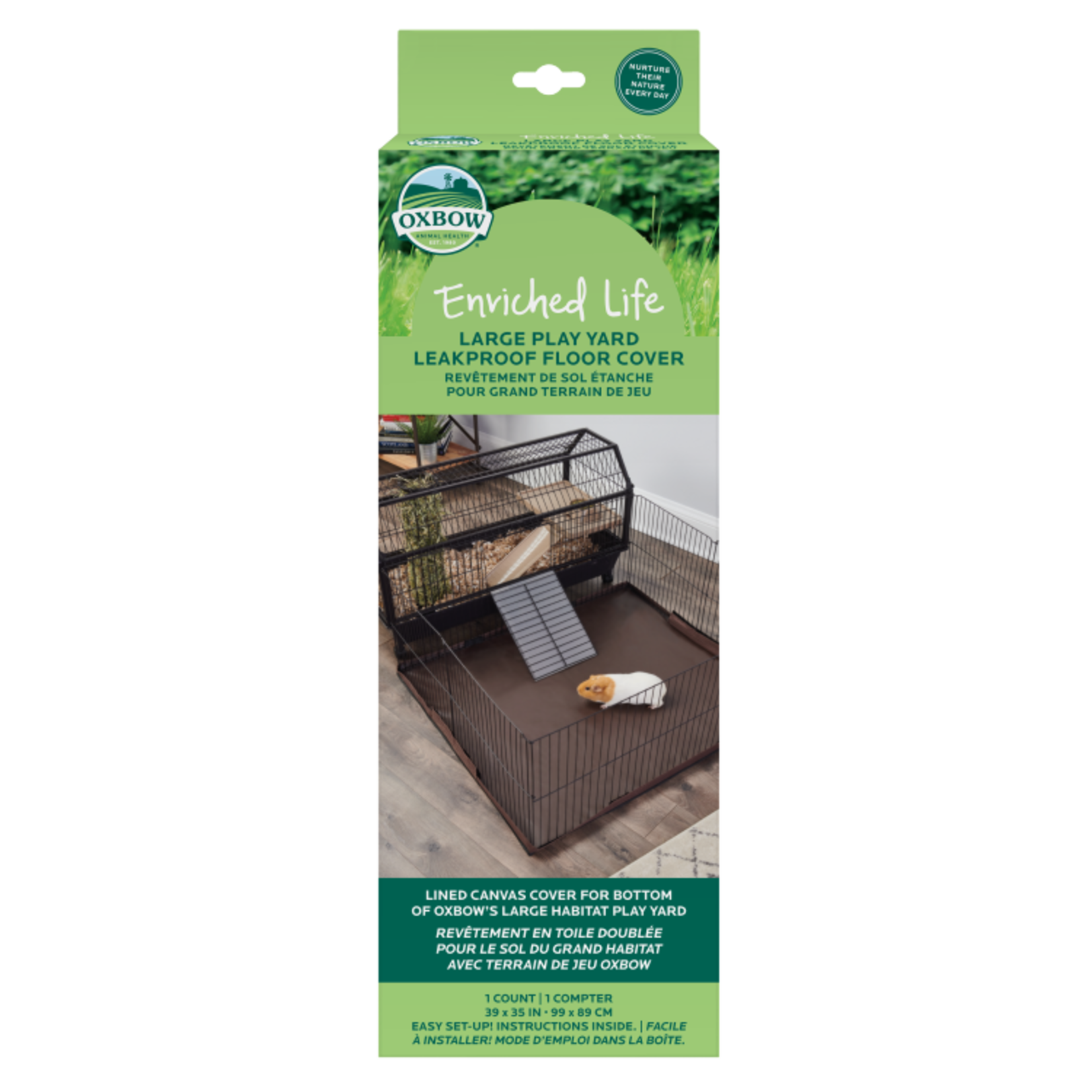 OXBOW ANIMAL HEALTH OXBOW Enriched Life Large Play Yard Leakproof Floor Cover
