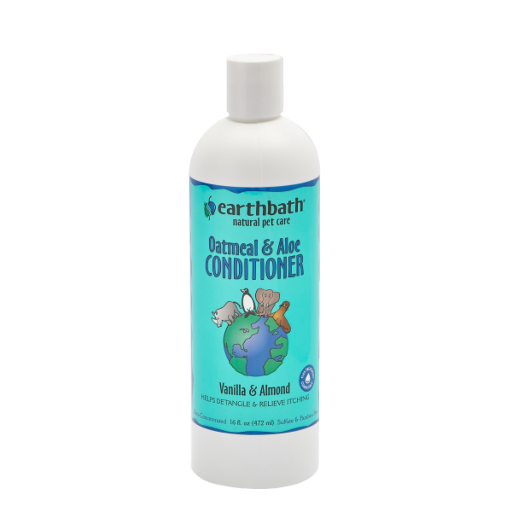 EARTH BATH earthbath Oatmeal&Aloe Conditioner Vanilla & Almond 16 oz