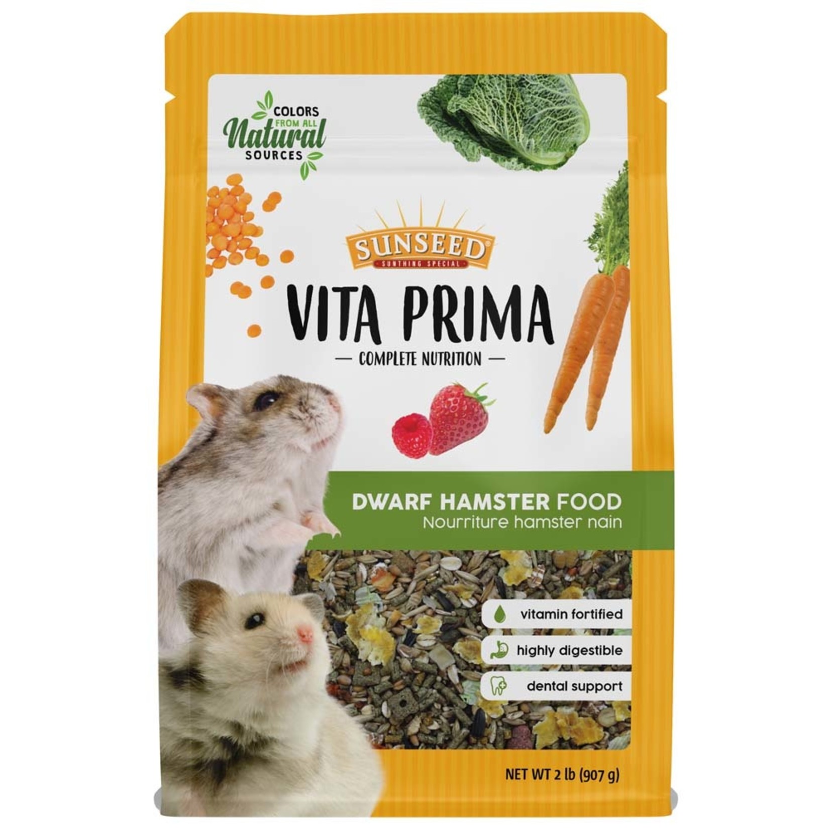 Sunseed Vita Prima - Dwarf Hamster 2 lb