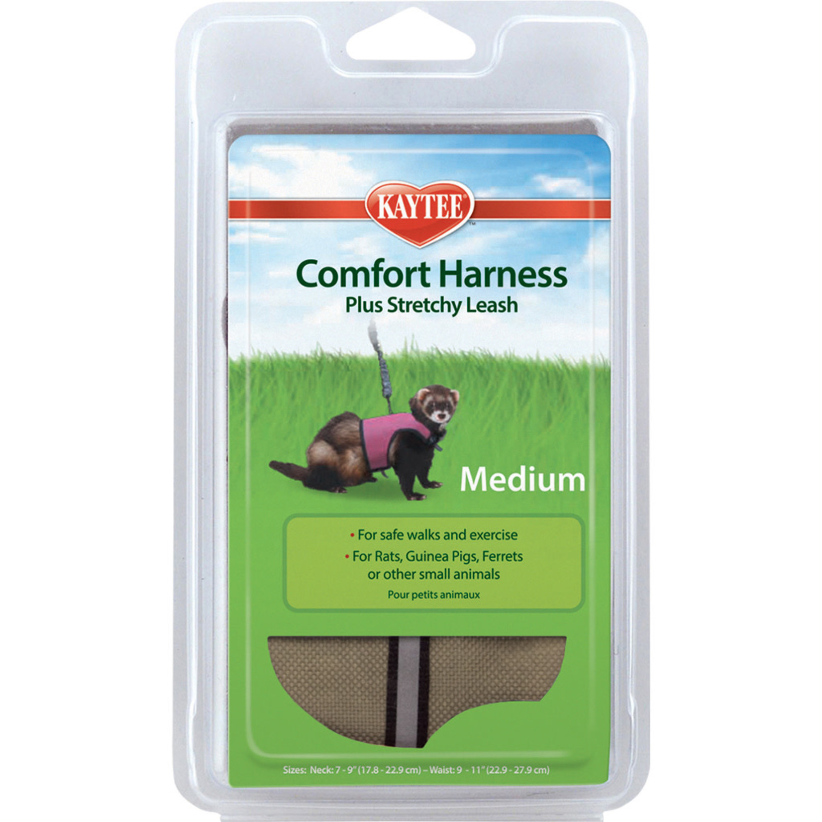 KAYTEE PRODUCTS INC KAYTEE Comfort Harness with Stretch Lead Medium
