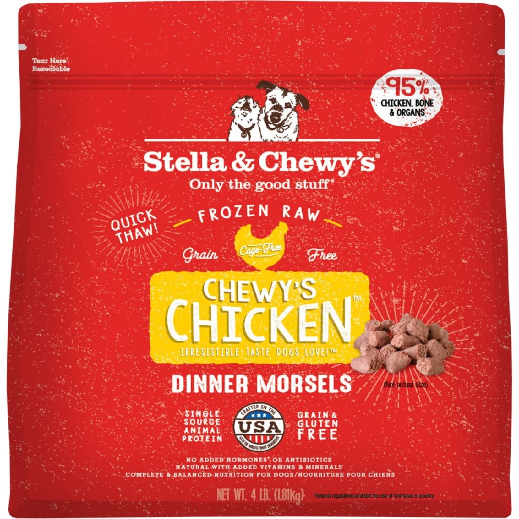 Stella & chewy's Frozen - SC Chewy's Chicken Dinner 4LB