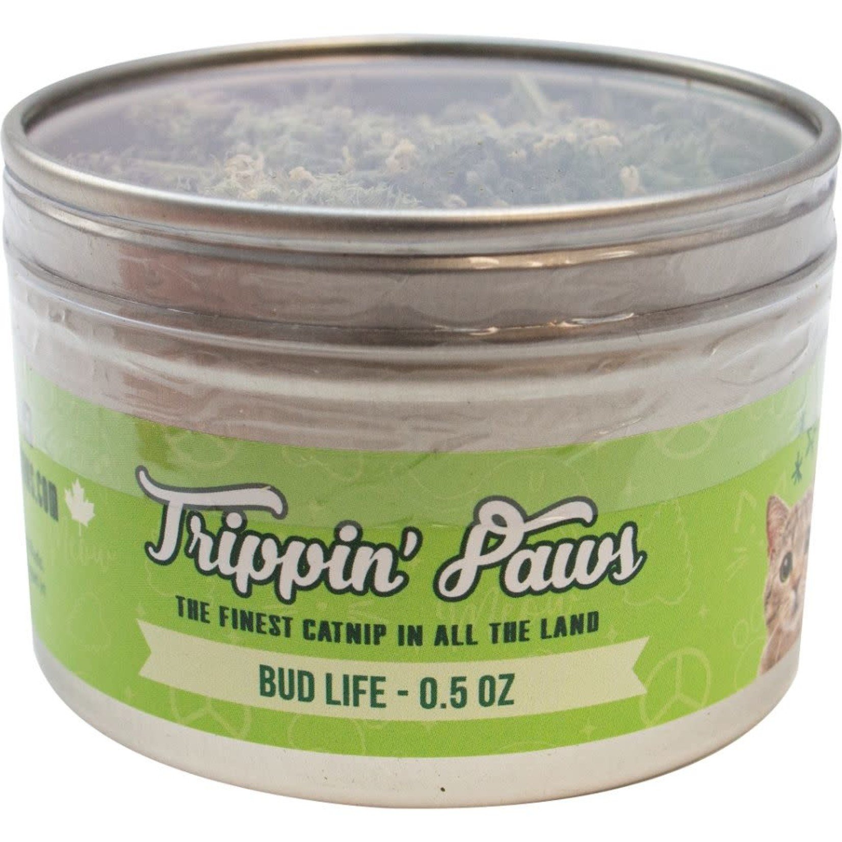 Trippin Paws Bud Life Tin 1/2 OZ | Catnip