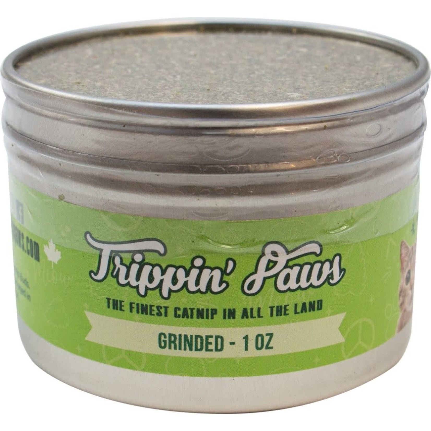 Trippin Paws Grinded Tin 1 OZ | Catnip