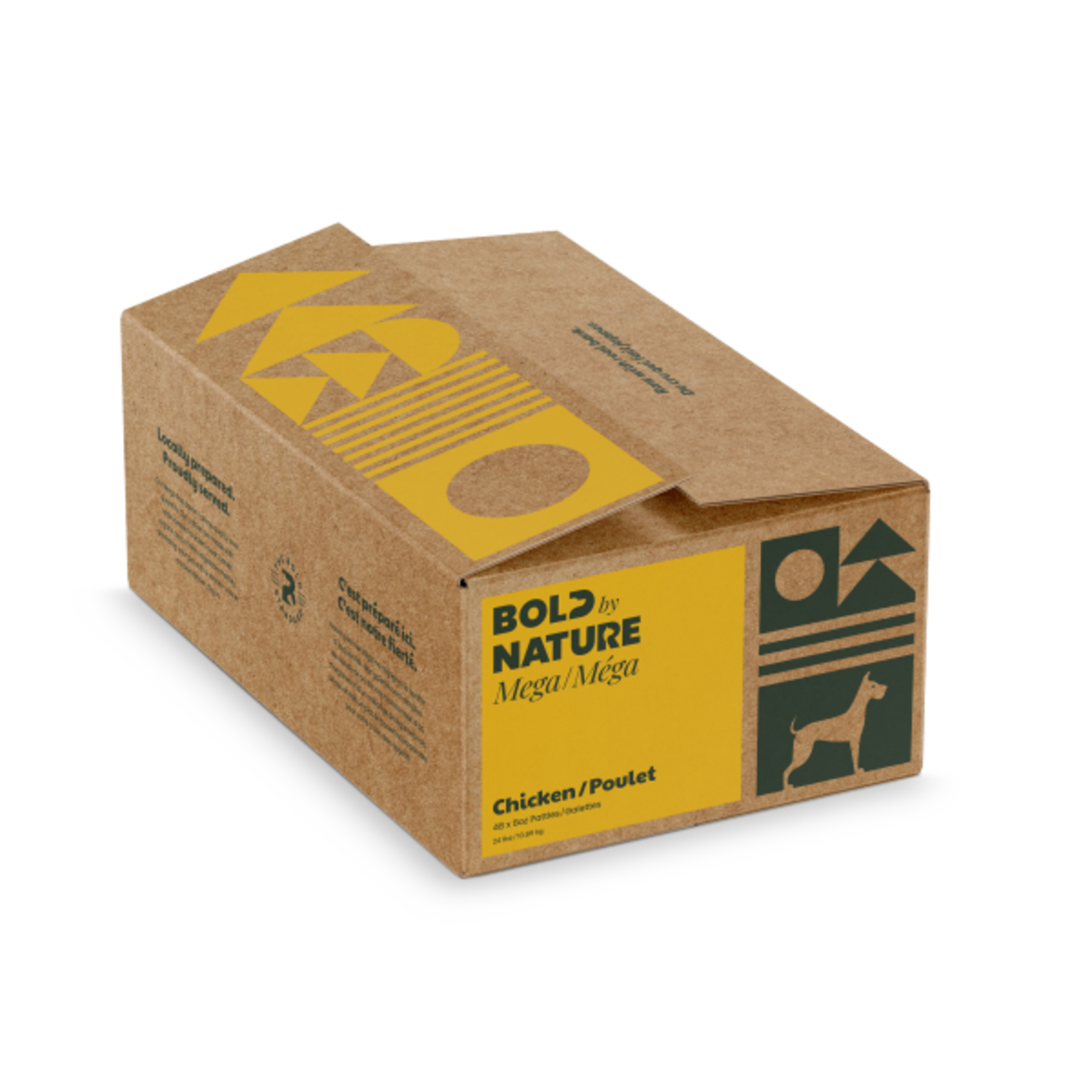 Bold by Nature Bold by Nature Chicken Patties 24 lb
