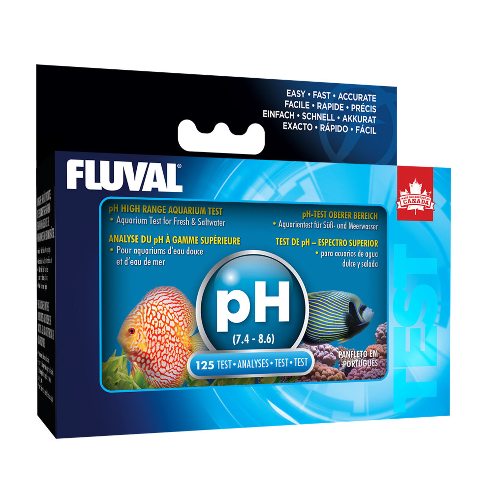 Fluval pH High Range (7.4-8.6) for Fresh & Saltwater