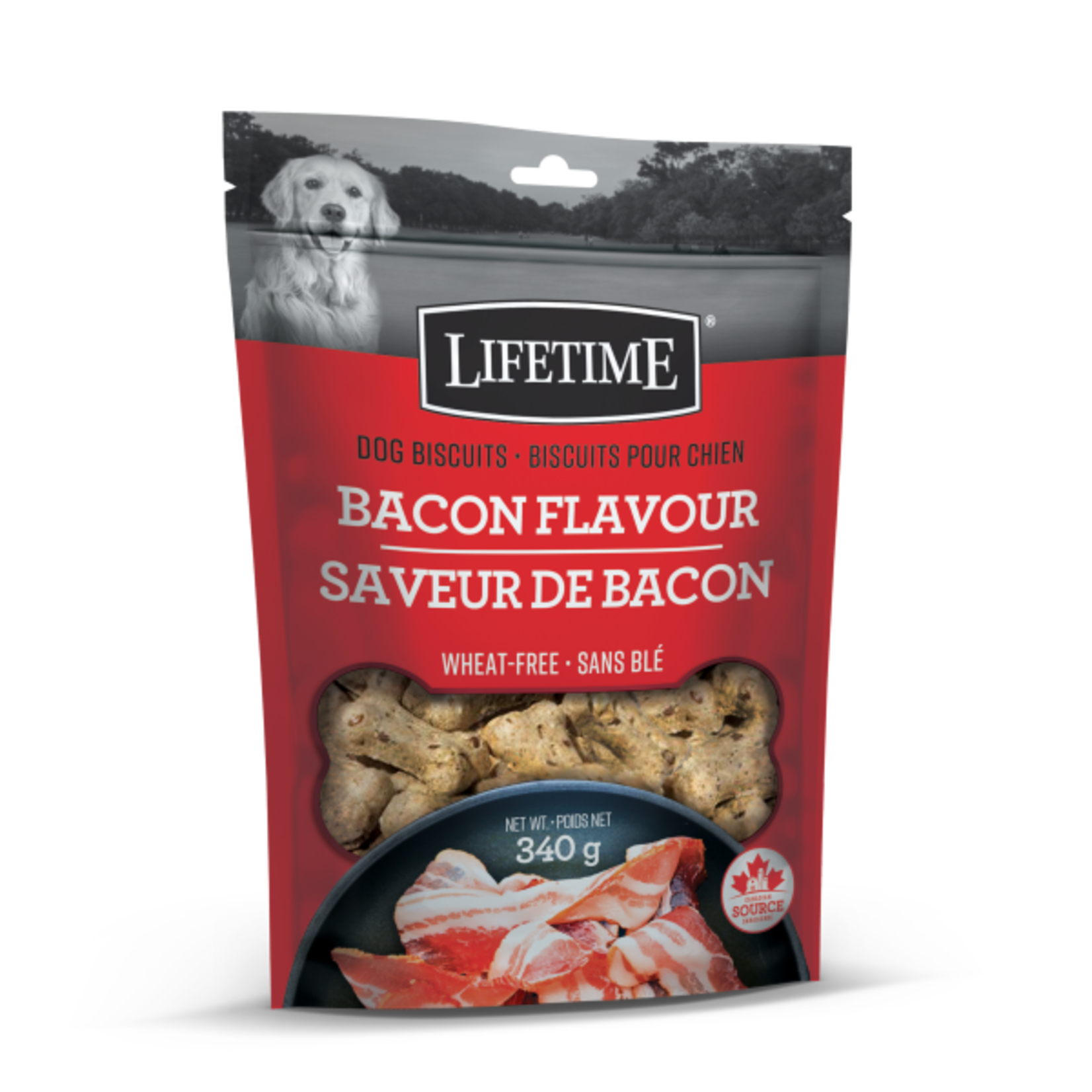 Lifetime Lifetime Dog Biscuits- Bacon Flavour