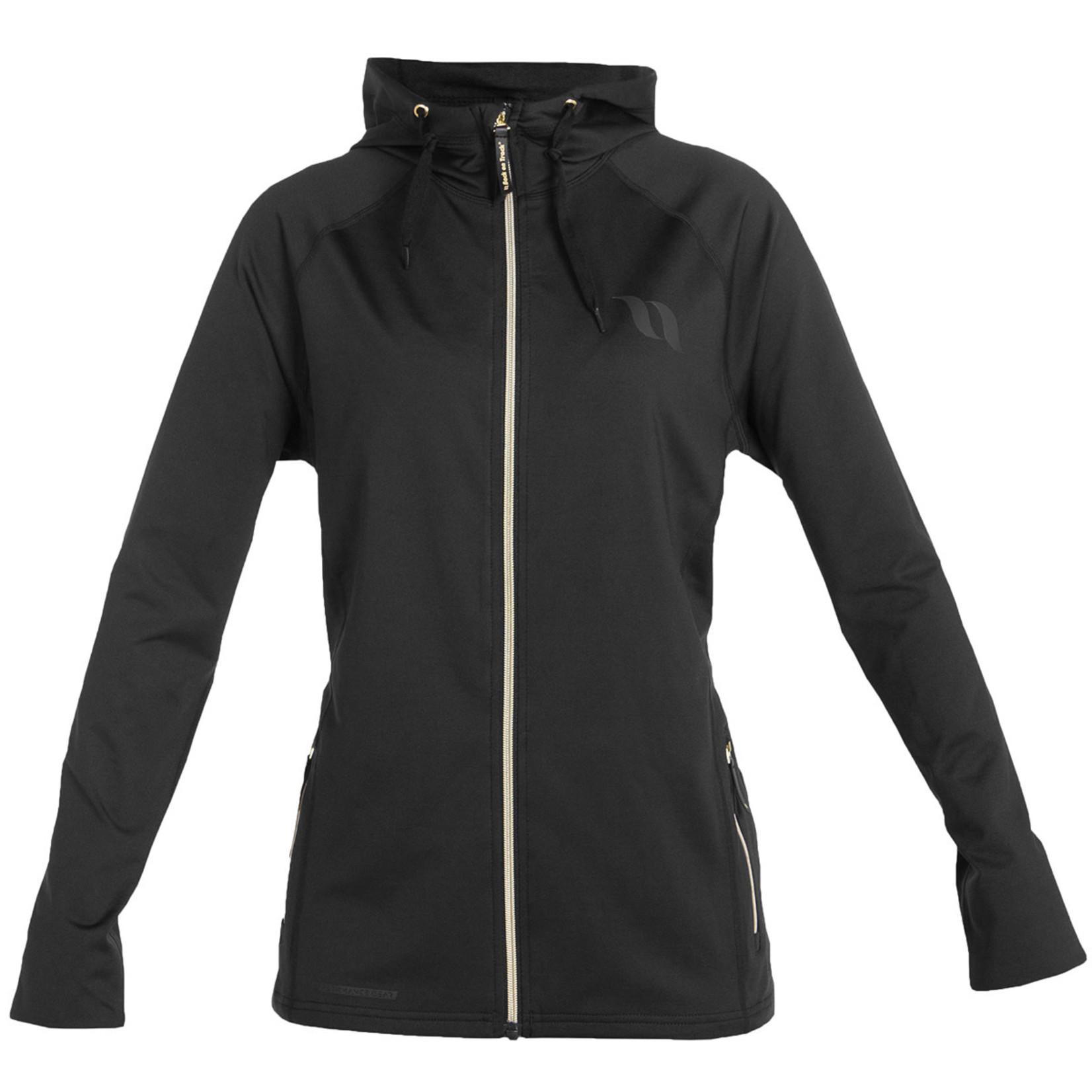 Back On Track ALISSA  Womens hoodie, M, Black