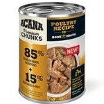 Acana Premium Chunks, Poultry Recipe in Bone Broth