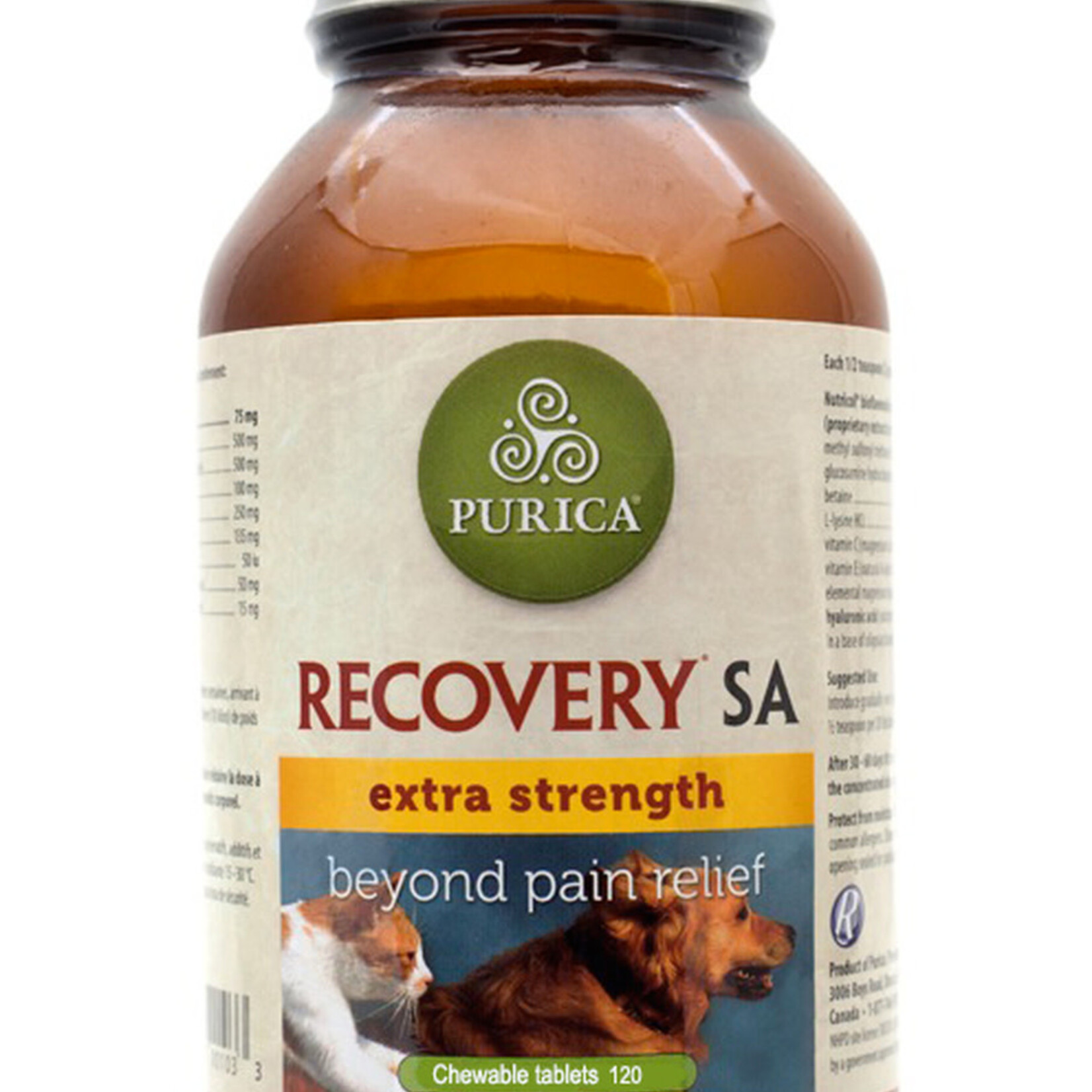 Purica Recovery Extra Strength Chewable 120PK