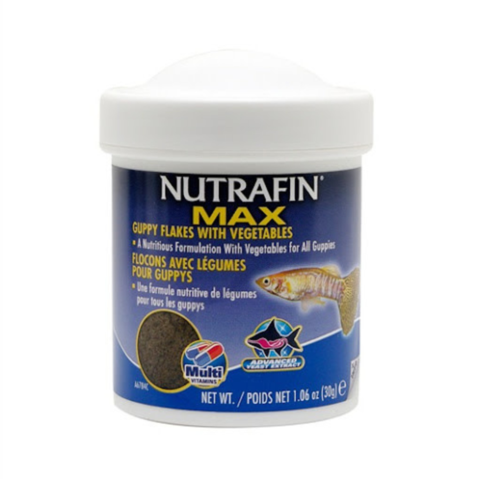 Nutrafin Nutrafin Max Guppy Flakes With Vegetables 30 g (1.06 oz)