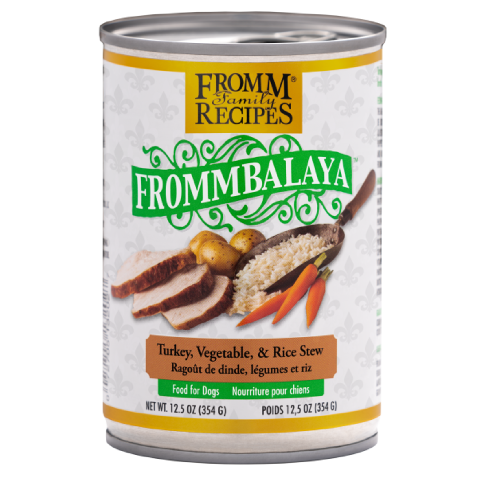 Fromm romm Dog Frommbalaya Turkey Veg & Rice Stew