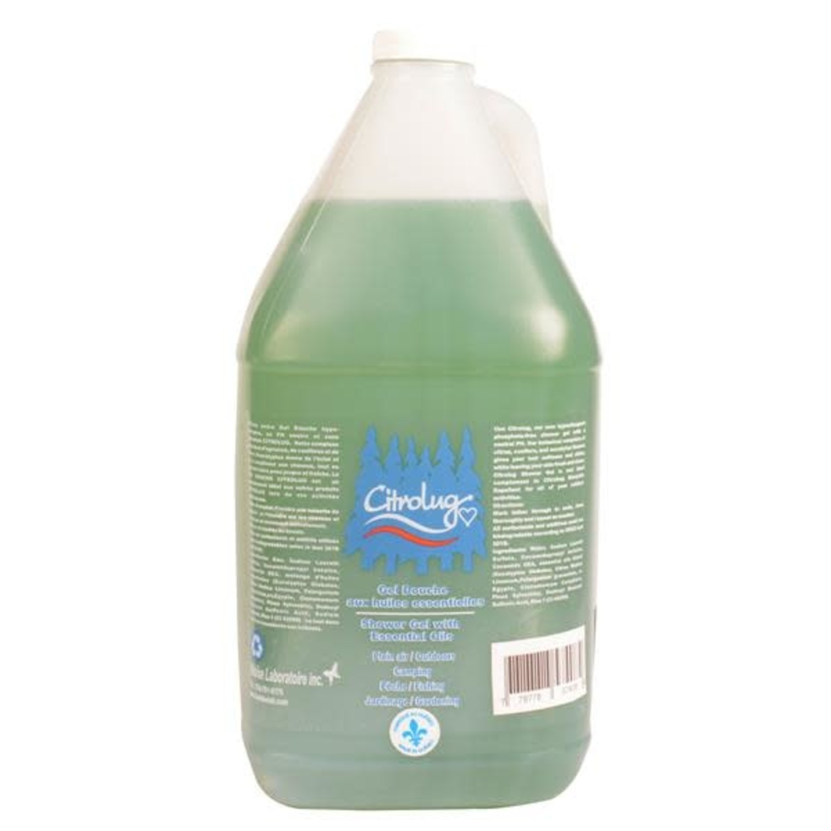 Citrolug shampoo with essential oils